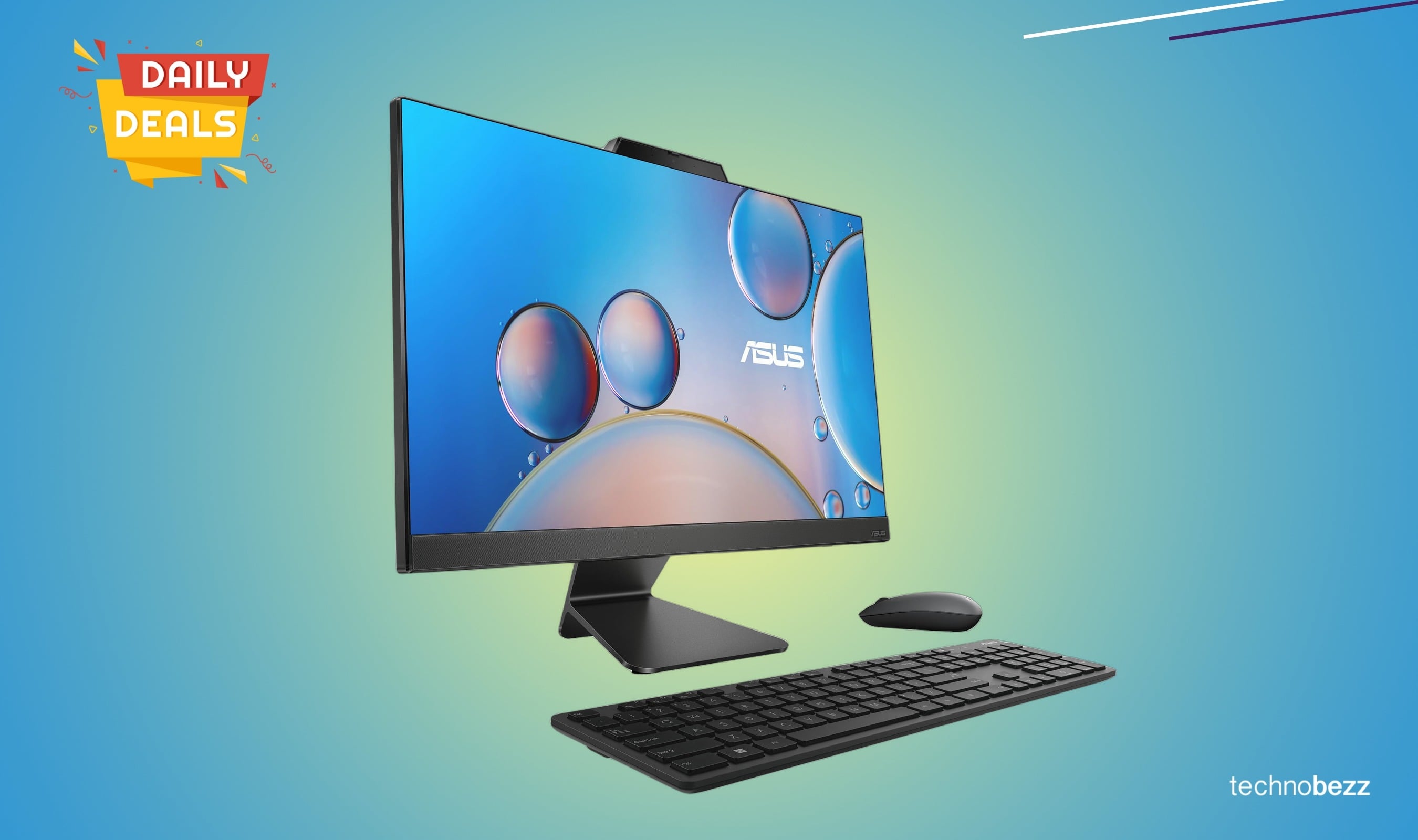 ASUS M3402 All-in-One PC with 23.8-inch touch display drops to $799.99