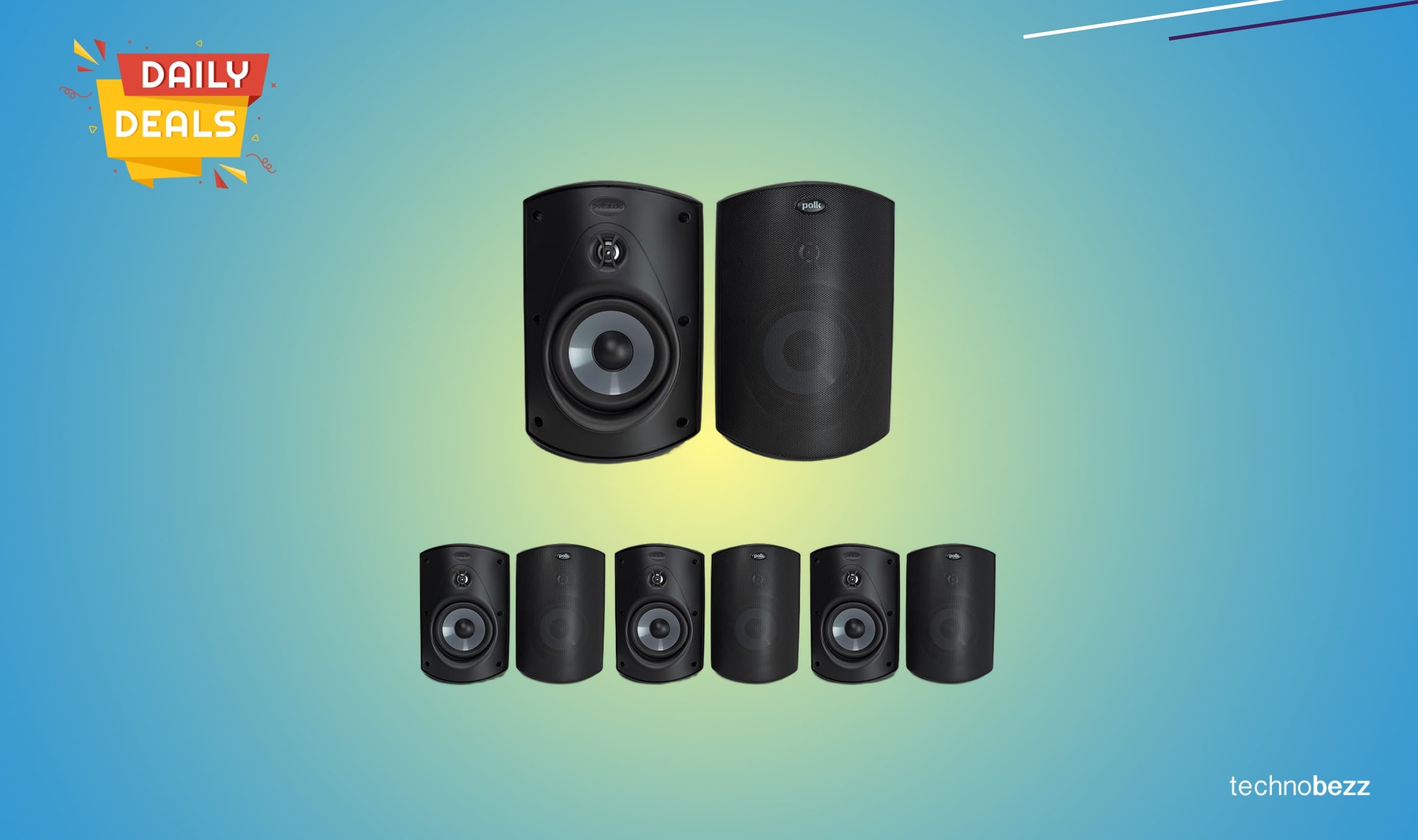 Polk Audio Atrium 6 Outdoor Speaker pack falls to $1436