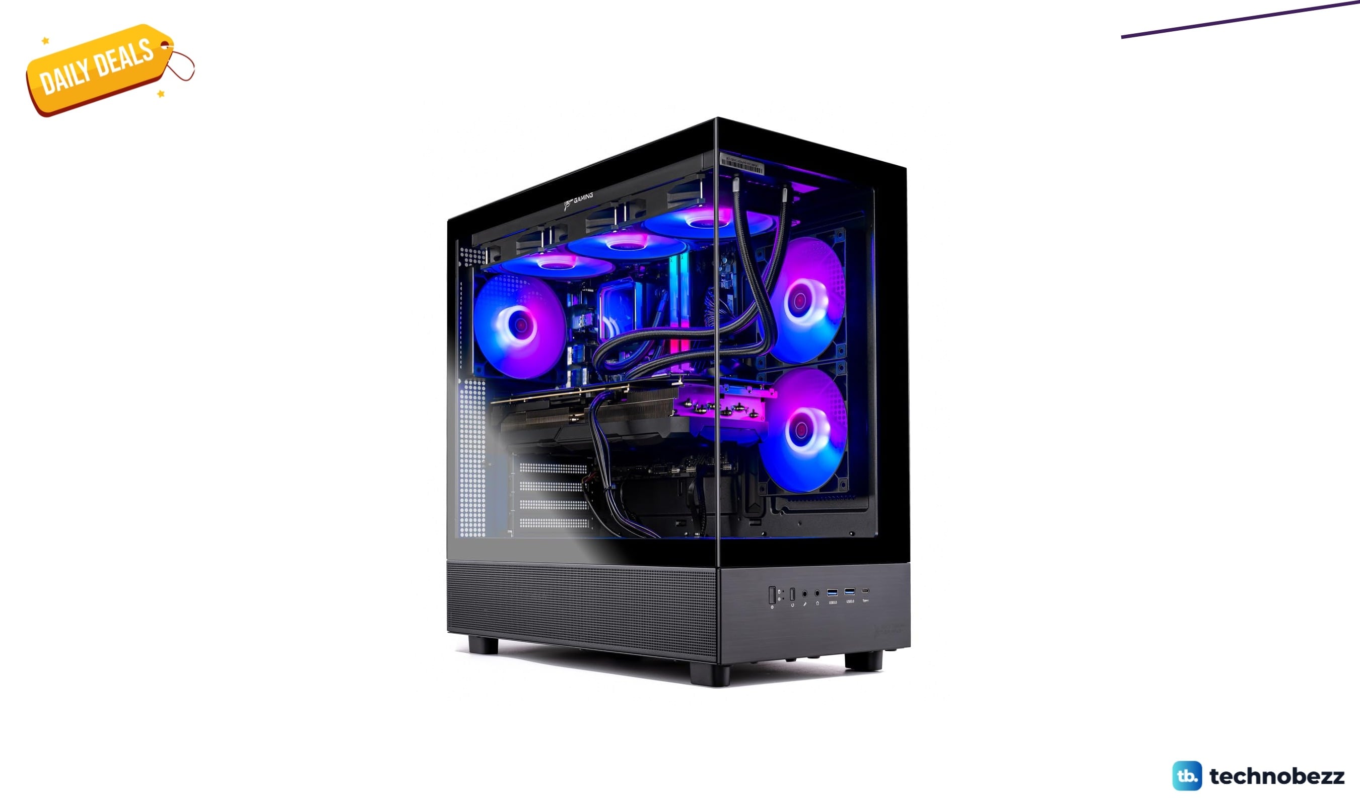 Skytech Gaming Azure 3 with Ryzen 7 and RTX 5080 drops to $2699.99