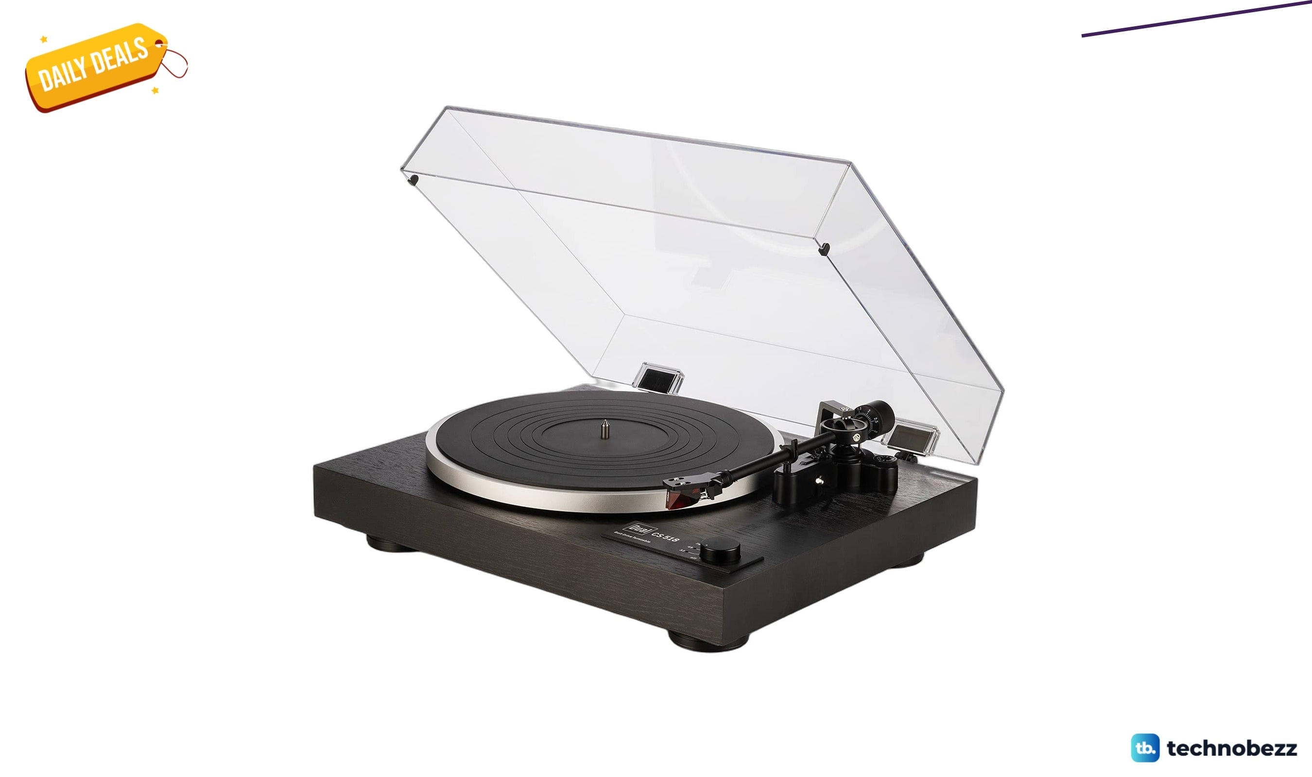 Dual CS518 Manual Belt‑Drive Turntable hits new low at $649