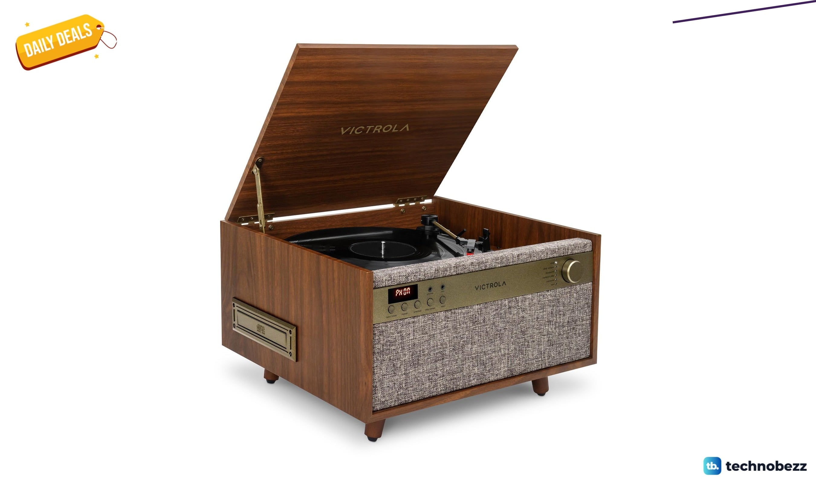 Victrola Century 6-in-1 Vinyl Record Player drops to $129.00 at Amazon