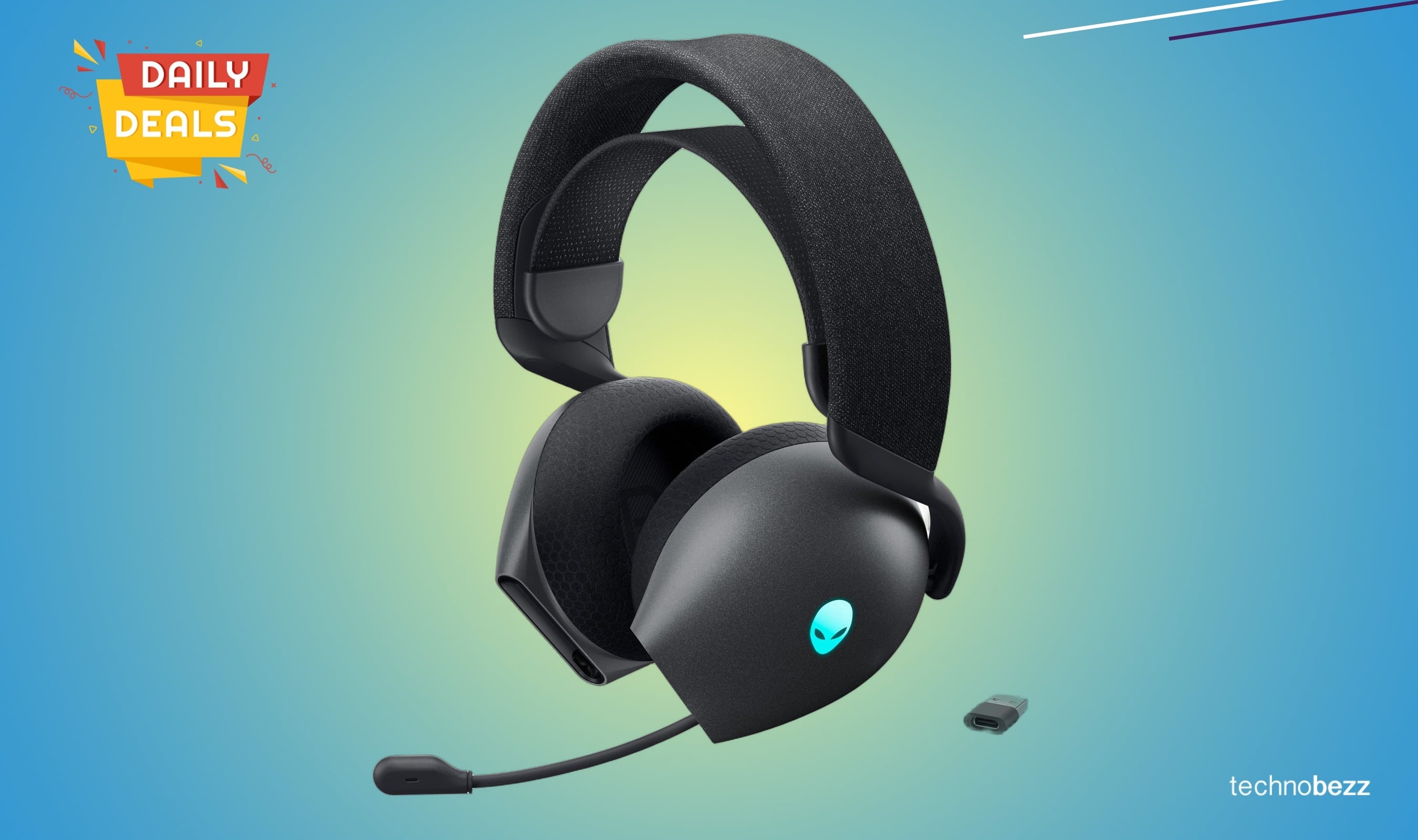 Alienware AW725H Tri-Mode Gaming Headset drops to $94.99