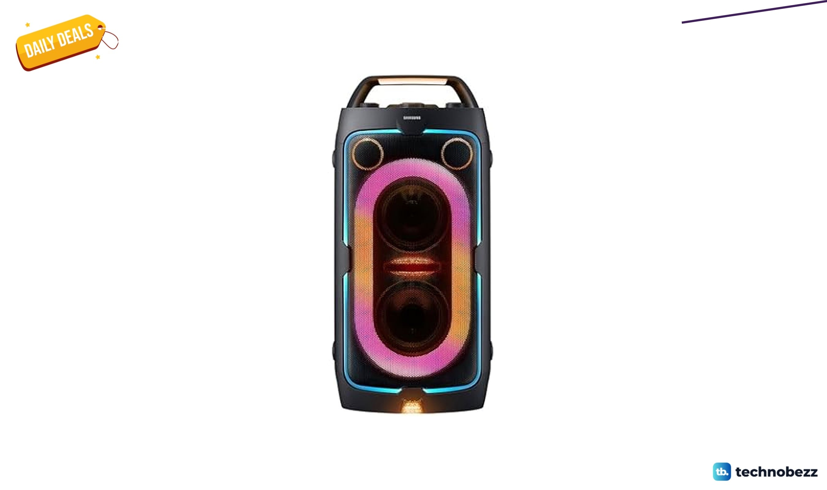 Woot offers the Samsung ST40F Sound Tower portable party speaker for $279.99