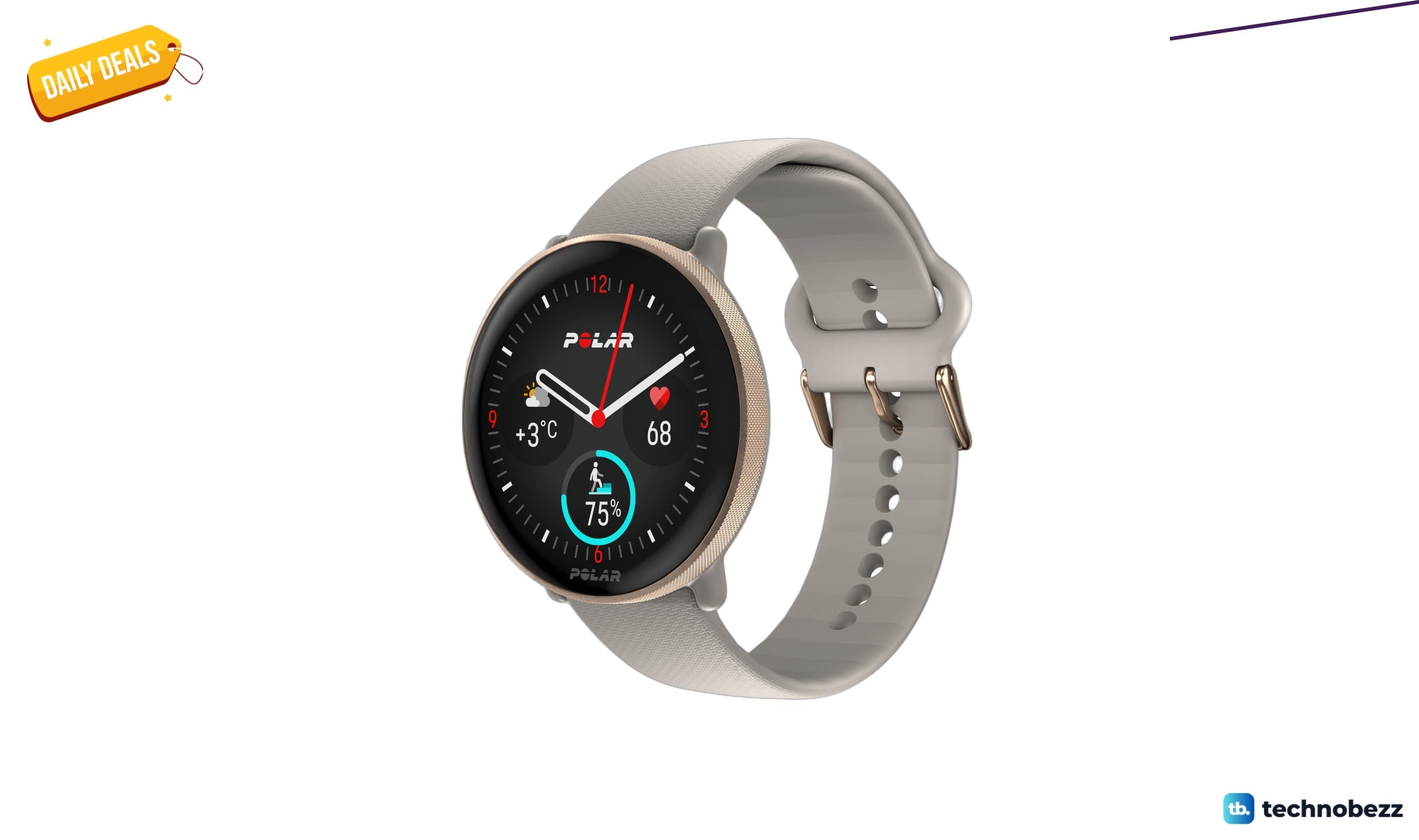 POLAR Ignite 3 Fitness Tracking Smartwatch drops to $279.93