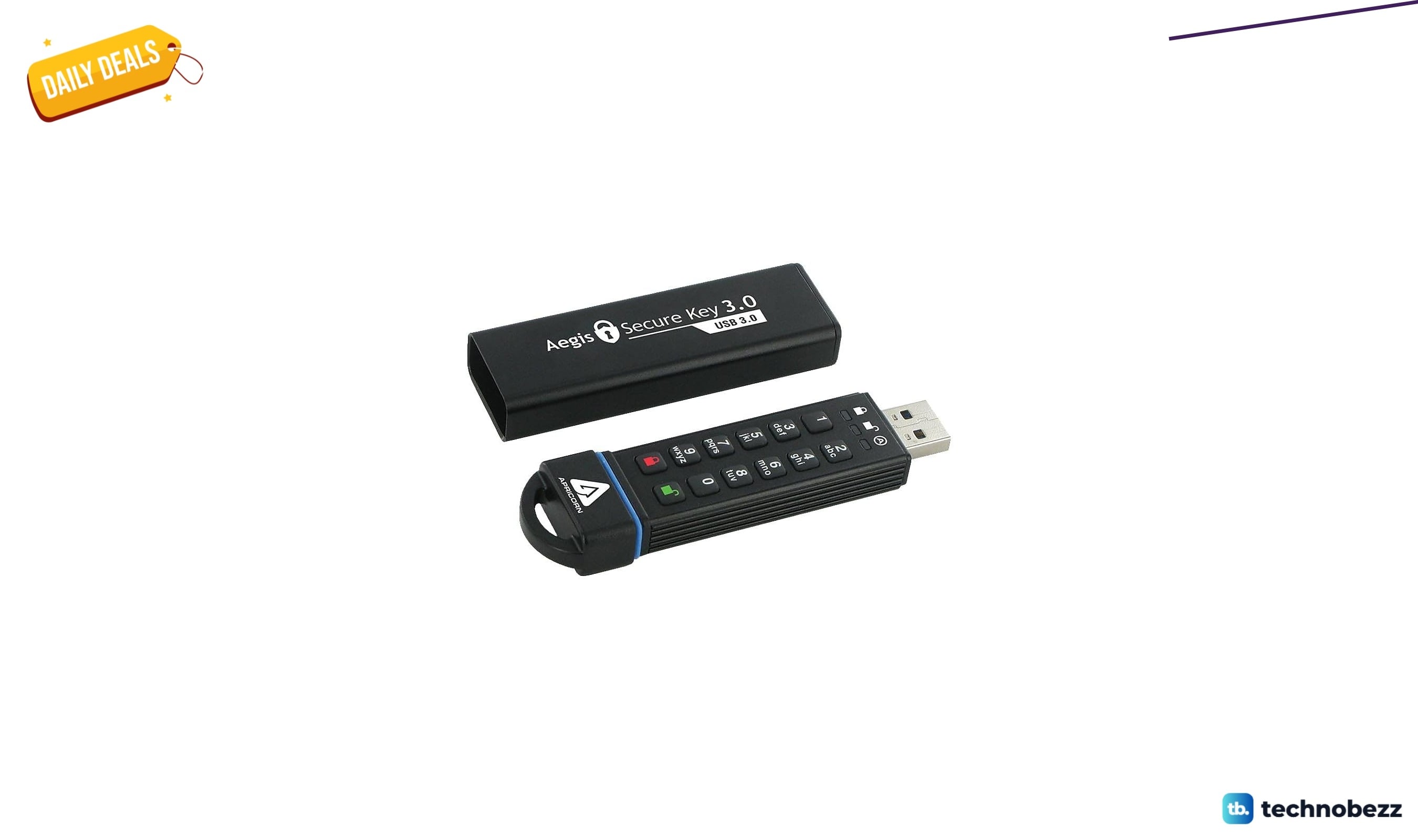 Apricorn Aegis Secure Key FIPS 140-2 Level drops to $288.40 at Amazon
