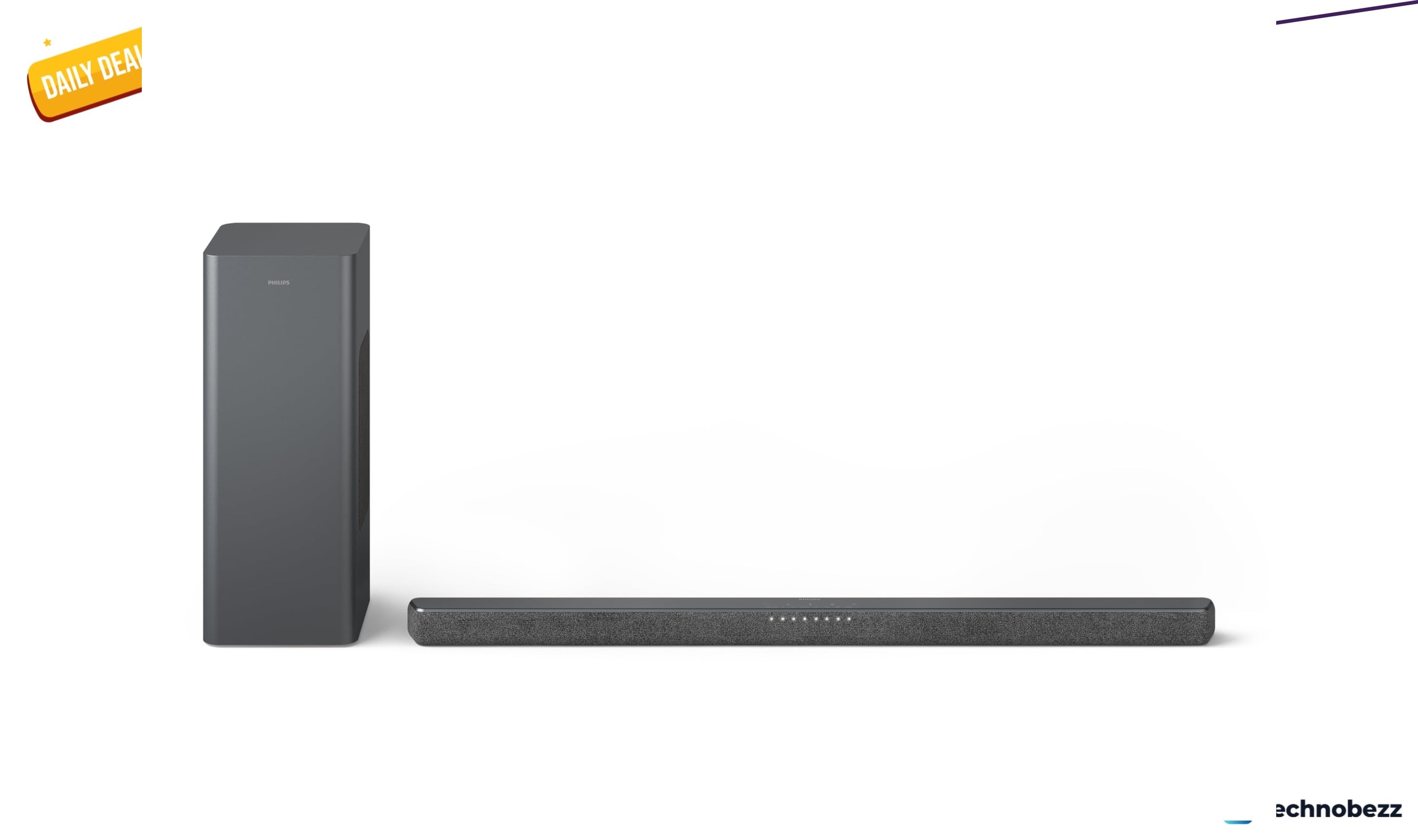 Philips B6309 2.1 Channel Soundbar drops to $149.99 from $289.99