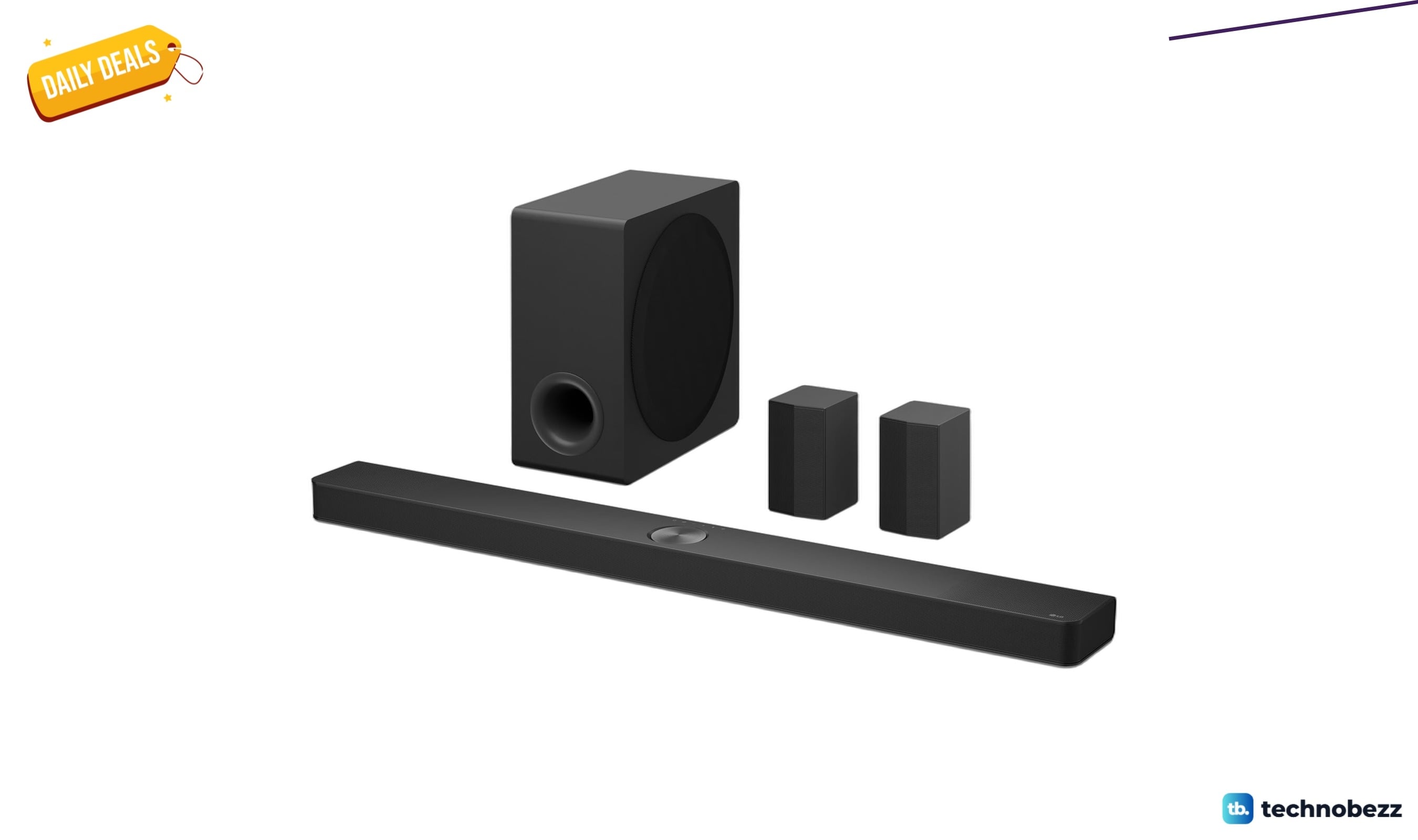LG S90TR 7.1.3-Channel OLED evo TV Matching soundbar drops to $709.99