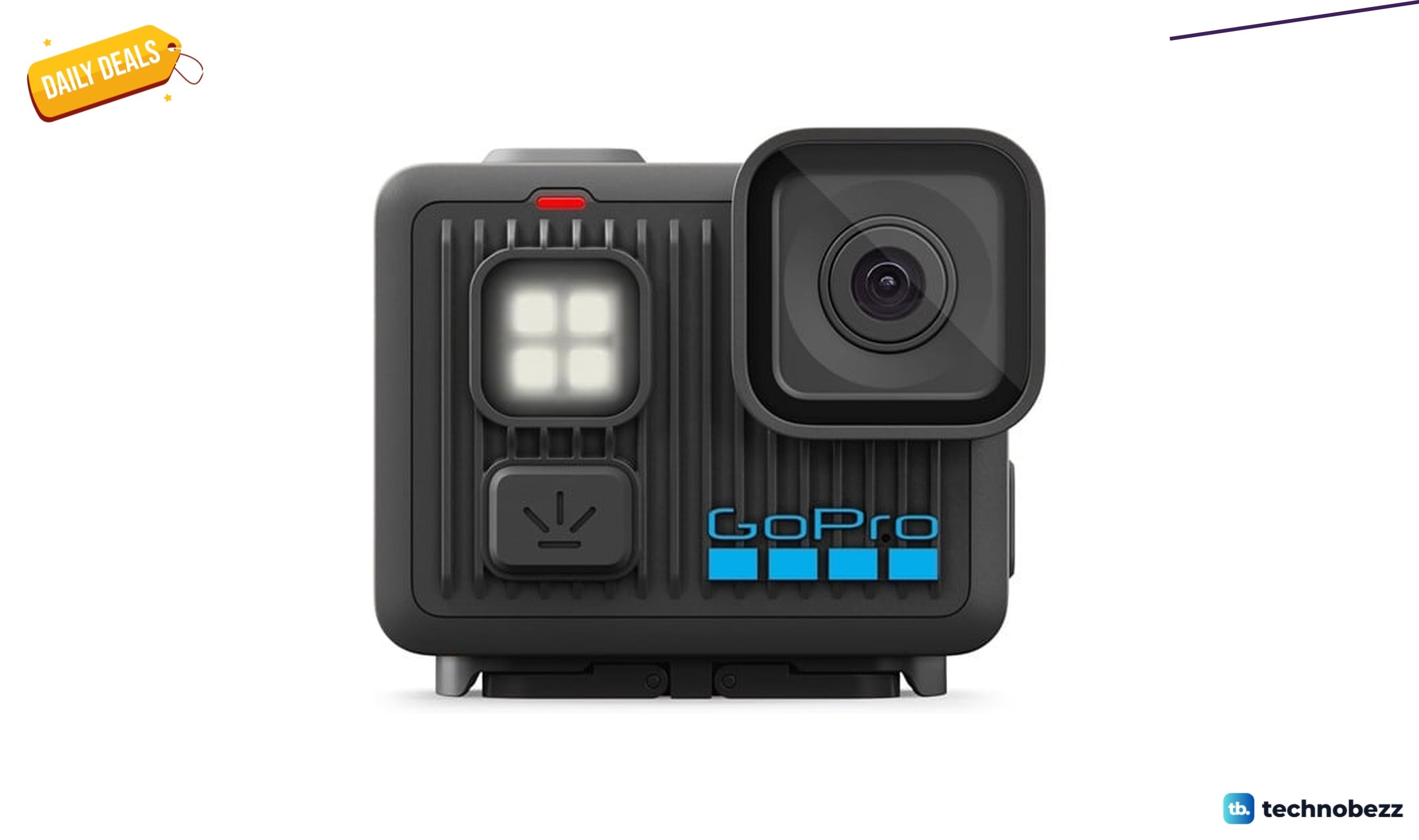Woot offers the GoPro LIT Hero for $199 with built-in LED light