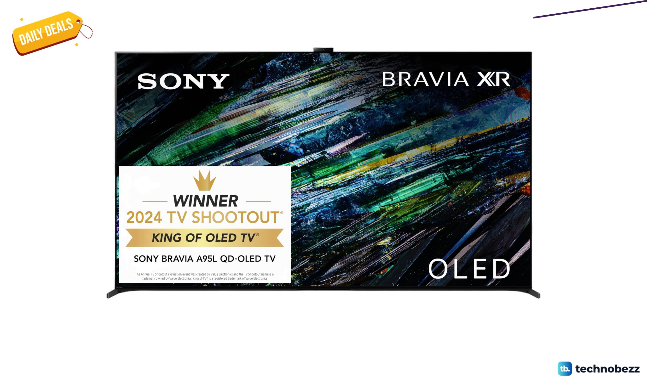Sony QD-OLED 77 BRAVIA XR A95L 4K drops to $3498 on Amazon