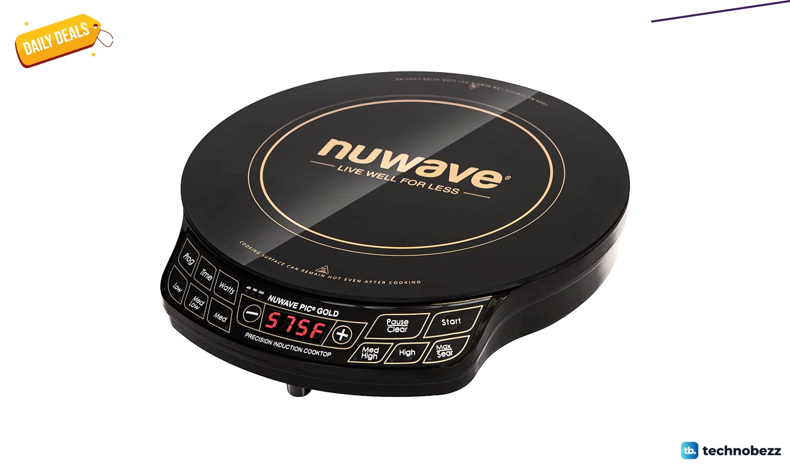 Nuwave Gold Precision Induction Cooktop drops to $107.99 on Amazon