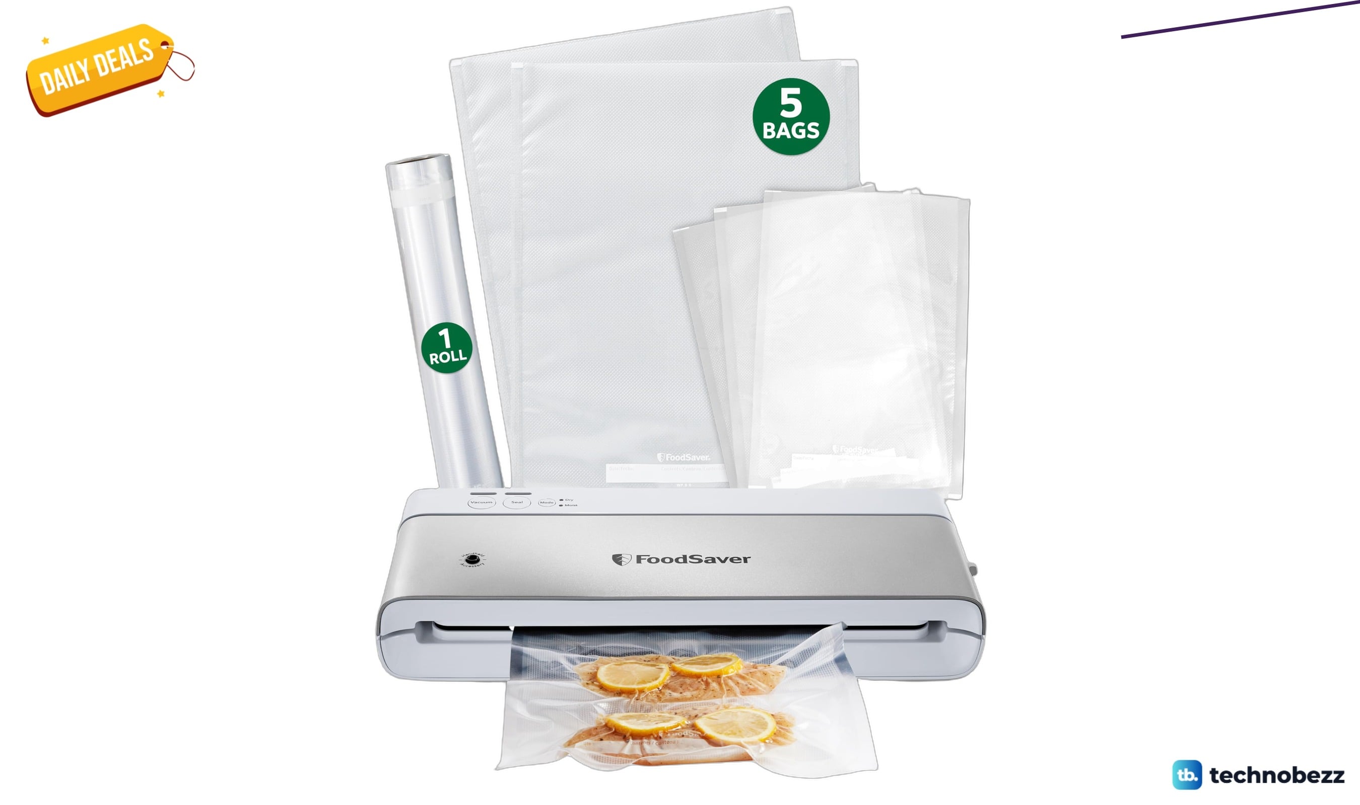 FoodSaver Compact Vacuum Sealer Machine drops to $69.99 on Amazon