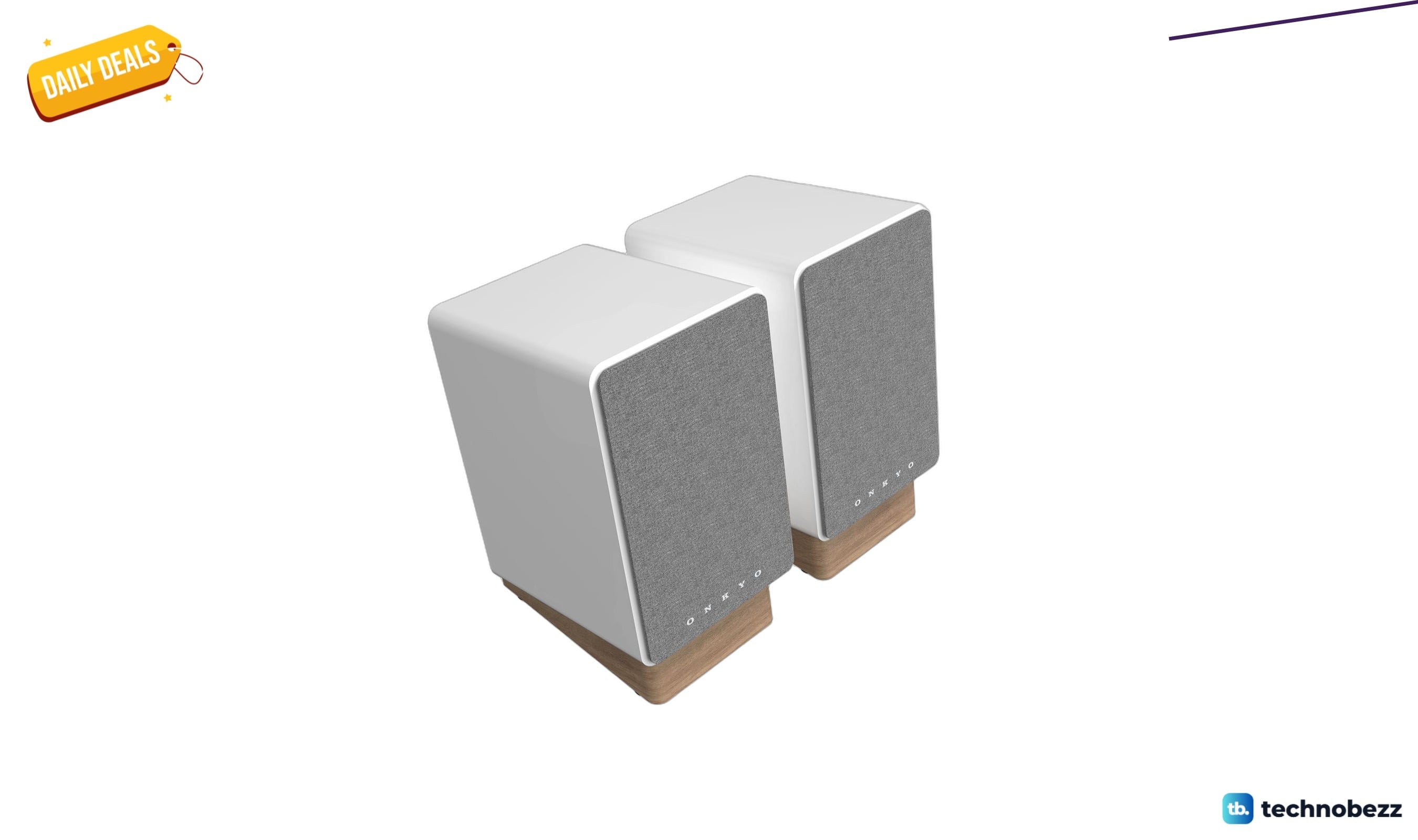 Onkyo Creator GX-30ARC white speakers discounted to $303.63 at Amazon