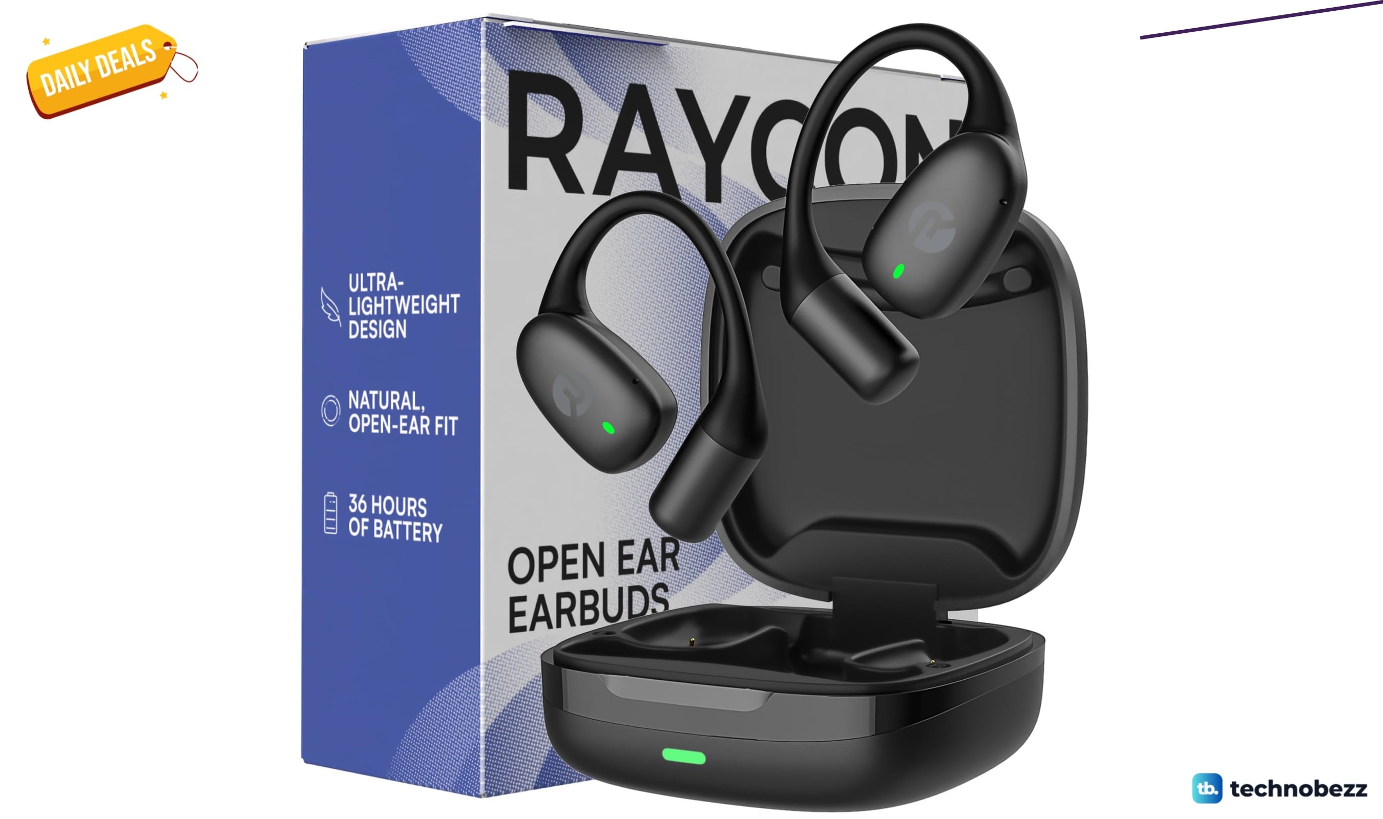 Raycon Essential Open Ear Earbuds Open Ear Headphones on sale for $63.99