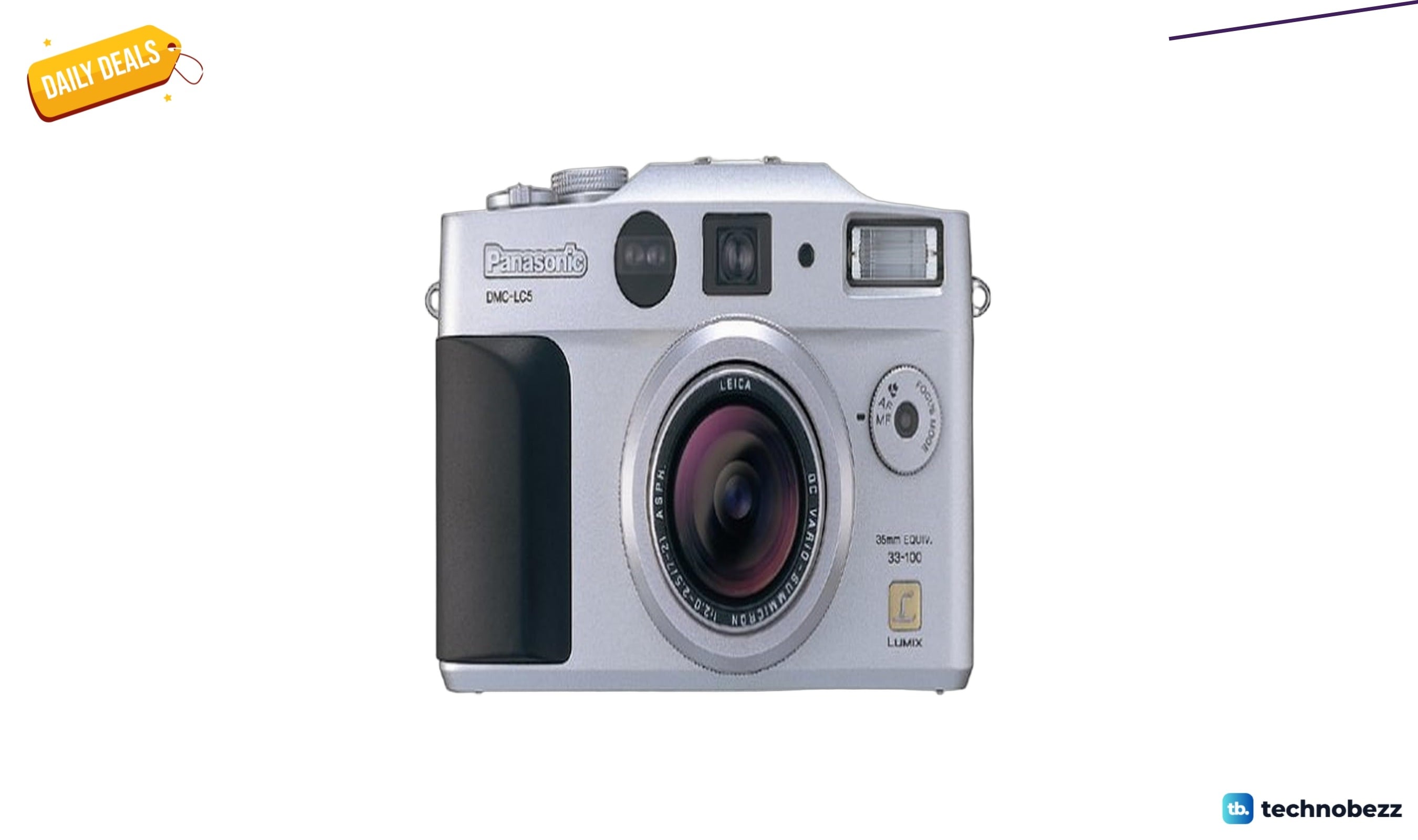 Panasonic Lumix DMC-LC5S 4MP digital camera drops to $861.52 on Amazon