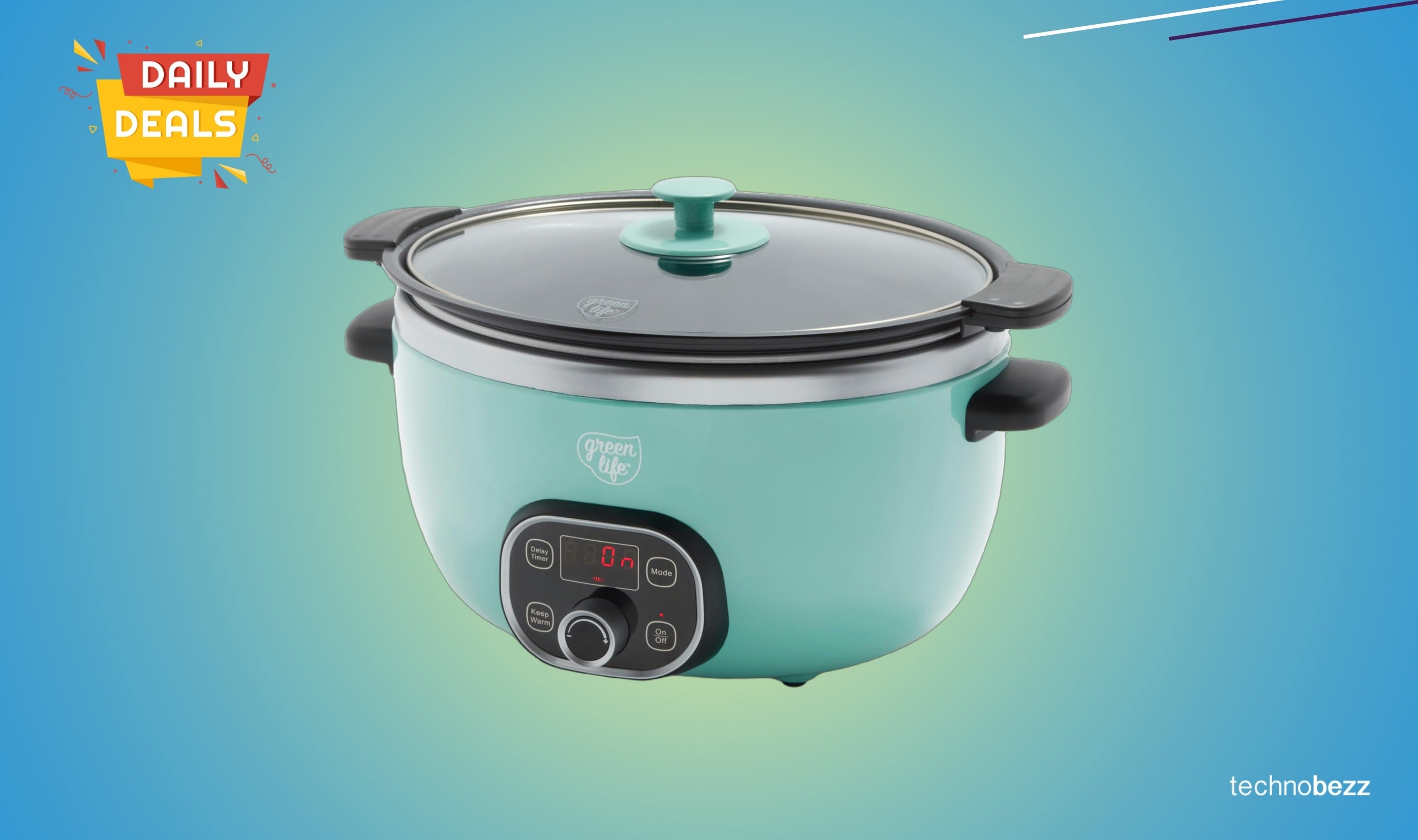 GreenLife 6QT Ceramic Slow Cooker drops to $49.98