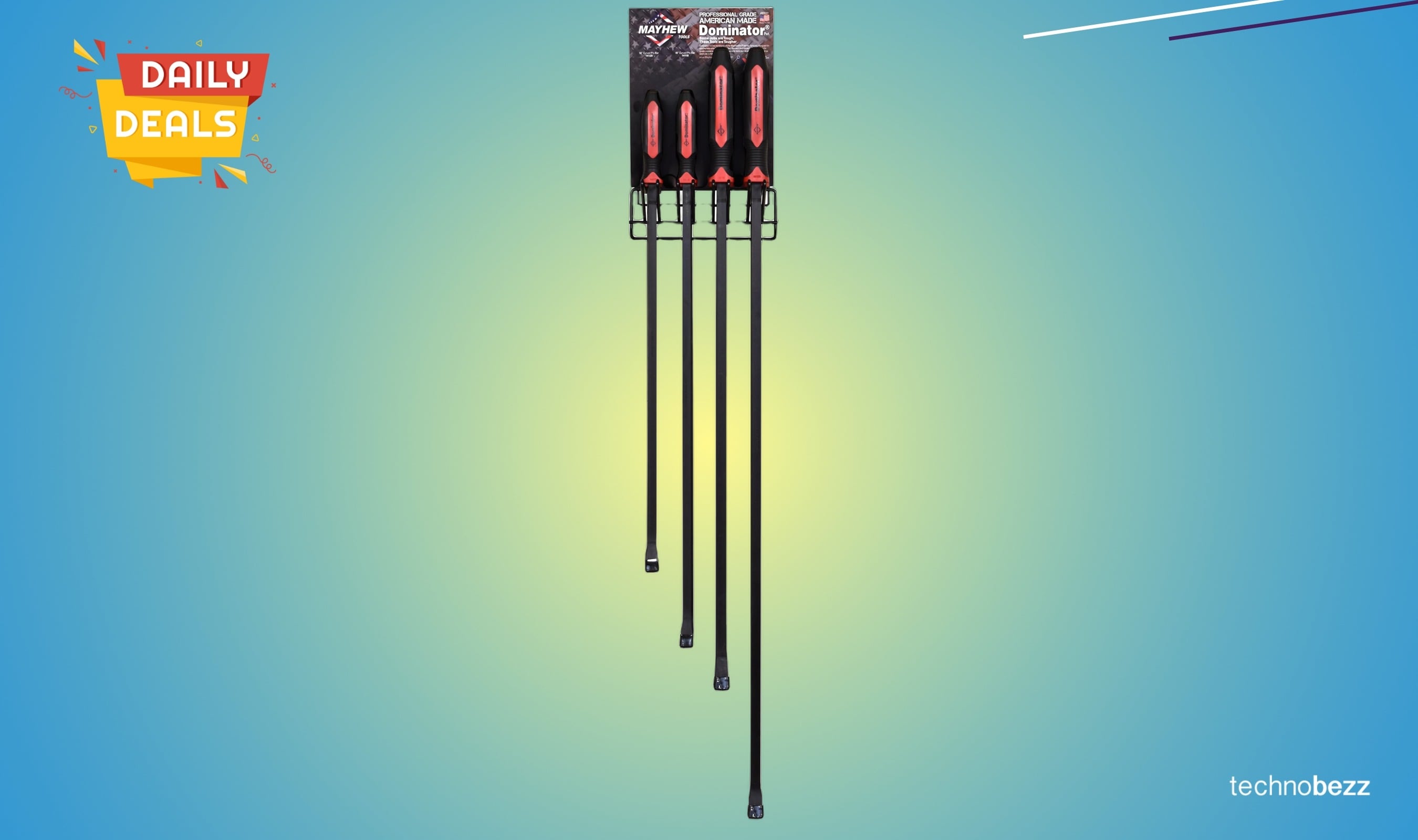 Mayhew Tools 80027 Dominator Large Pry Bar drops to $220.83