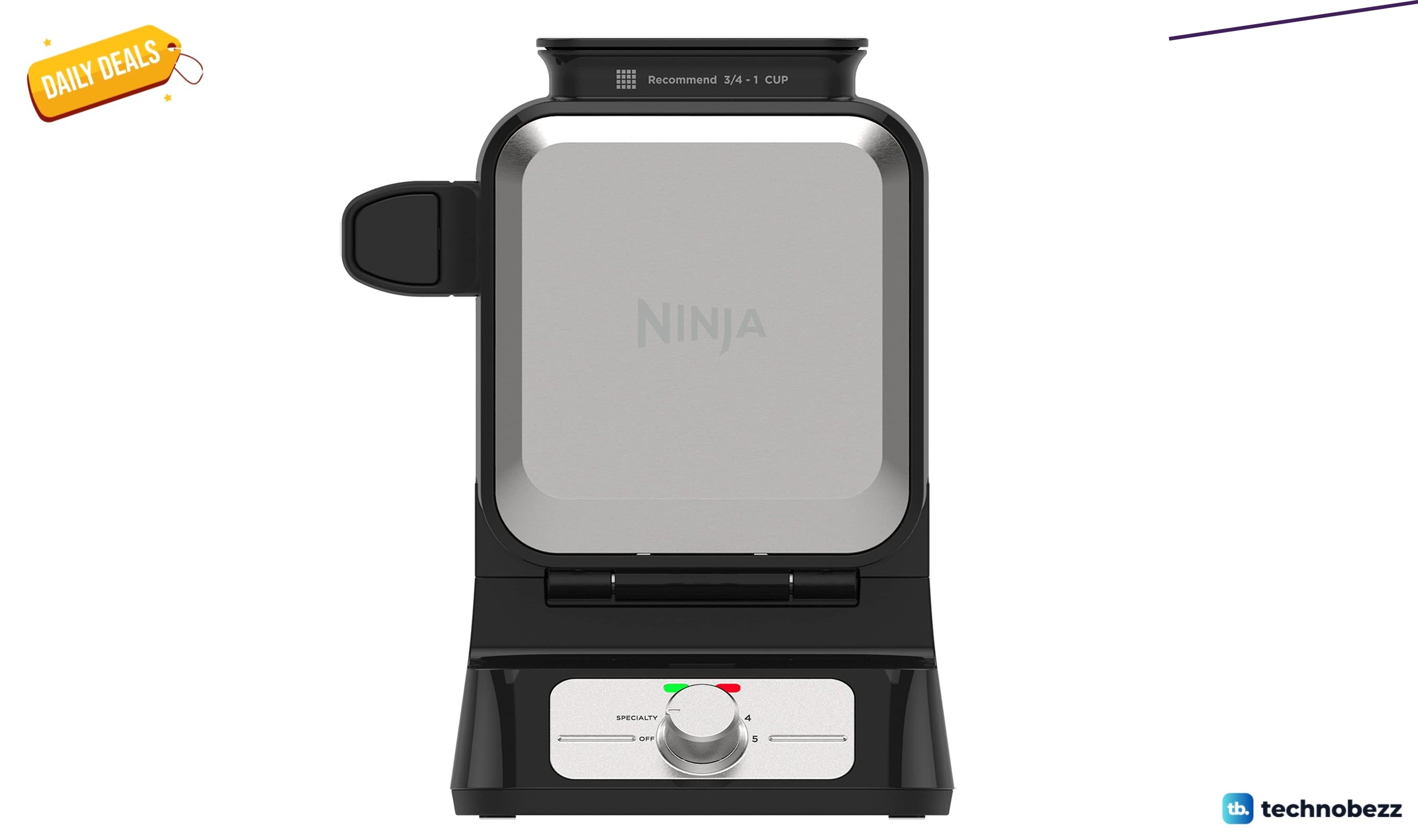 Ninja Belgian Waffle Maker Pro Vertical drops to $69.99 on Amazon