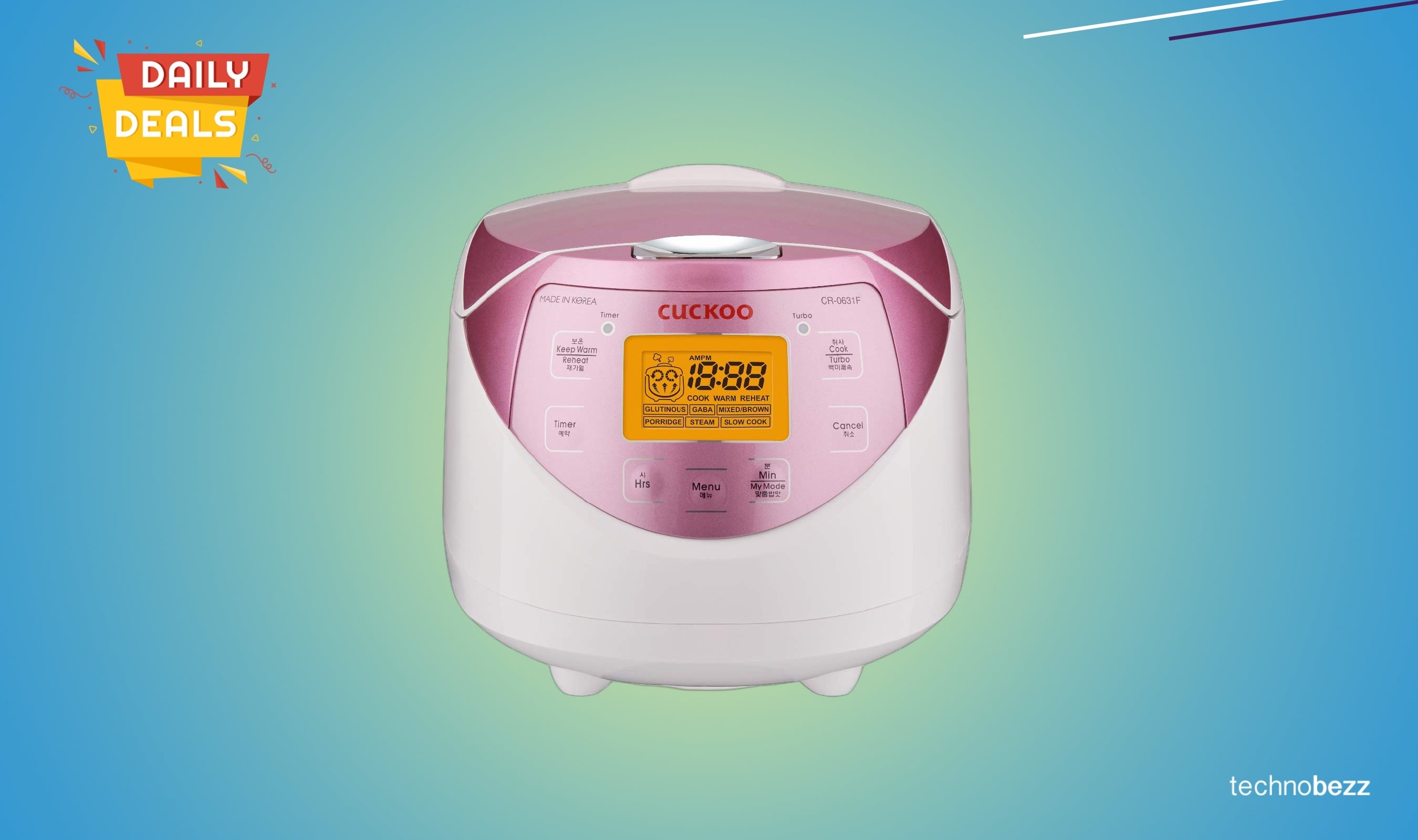 CUCKOO Micom Rice Cooker drops to $104.99 on Amazon