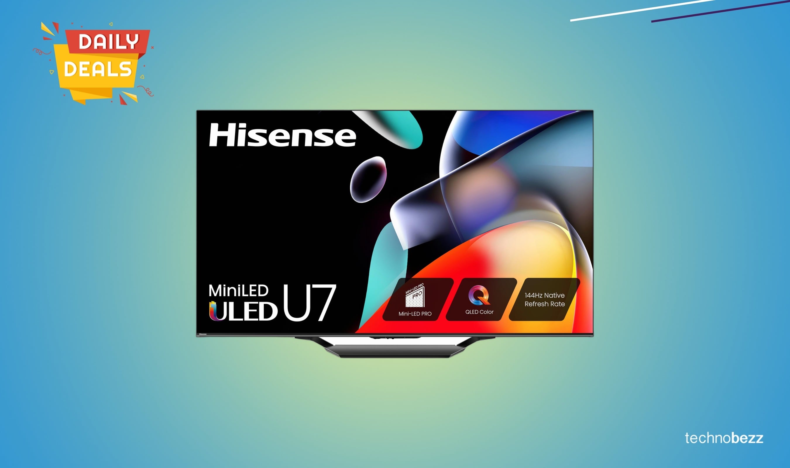 Hisense Class U7 Mini-LED 4K TV hits new low price of $799.99