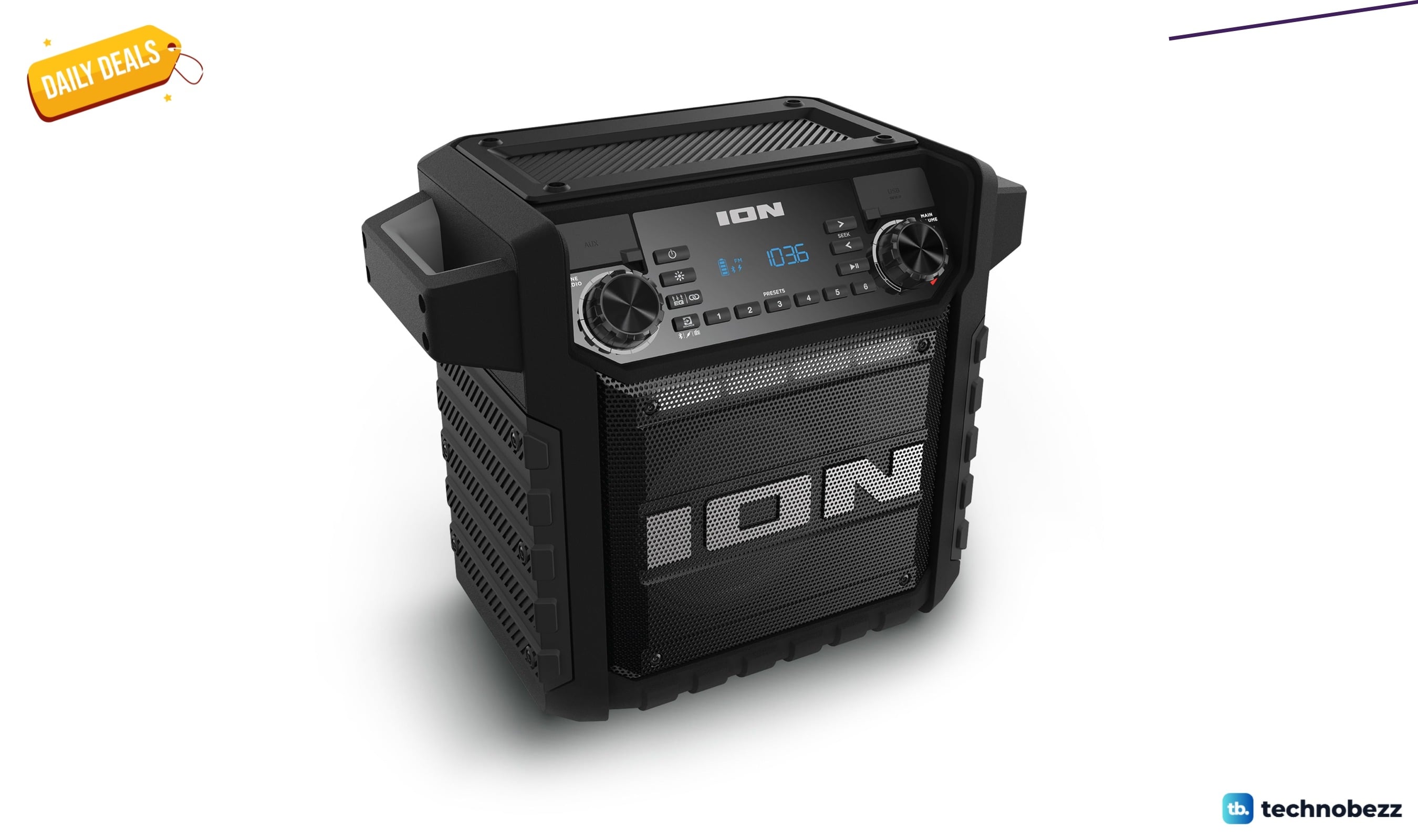ION Tailgater Classic Outdoor Portable Bluetooth Speaker drops to $139
