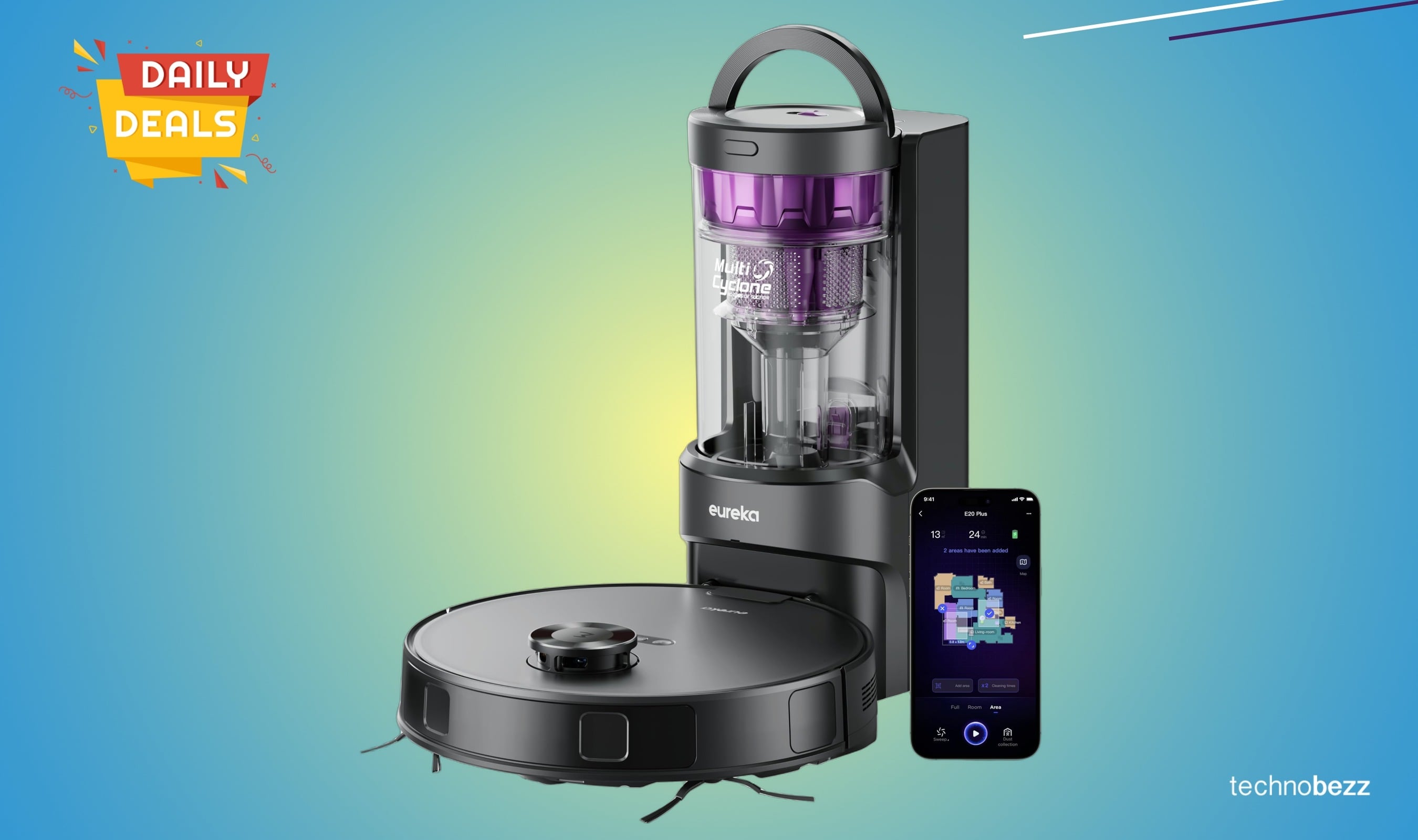 Eureka E20 Robot Vacuum drops to $176.99 on Amazon