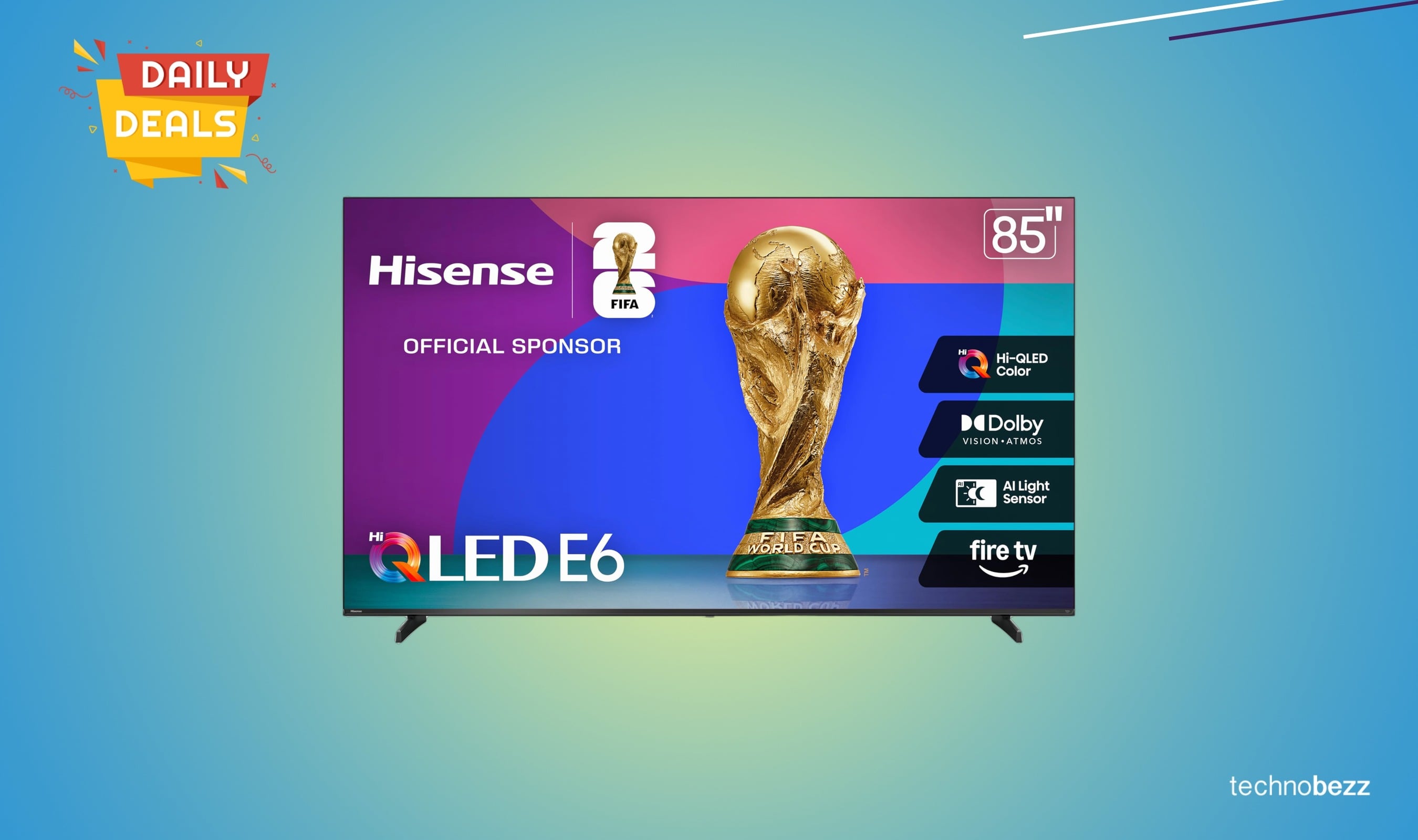 Hisense 85-inch E6 Cinema Hi-QLED 4K UHD now available for $799.99