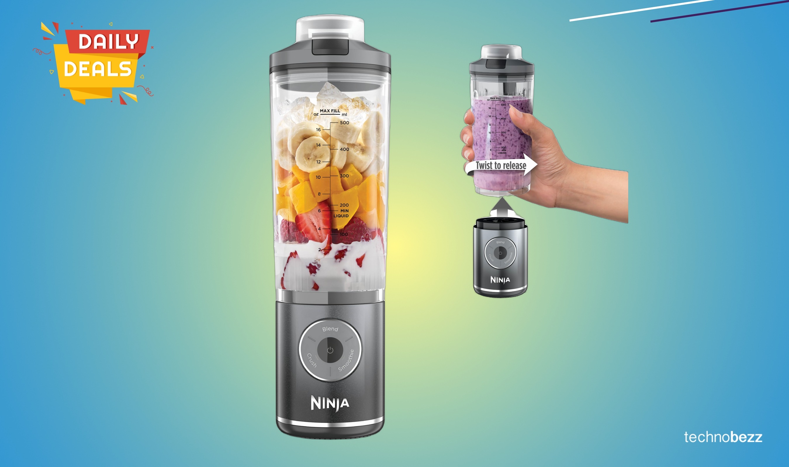 Ninja Blast Max portable blender price drops to $69.95
