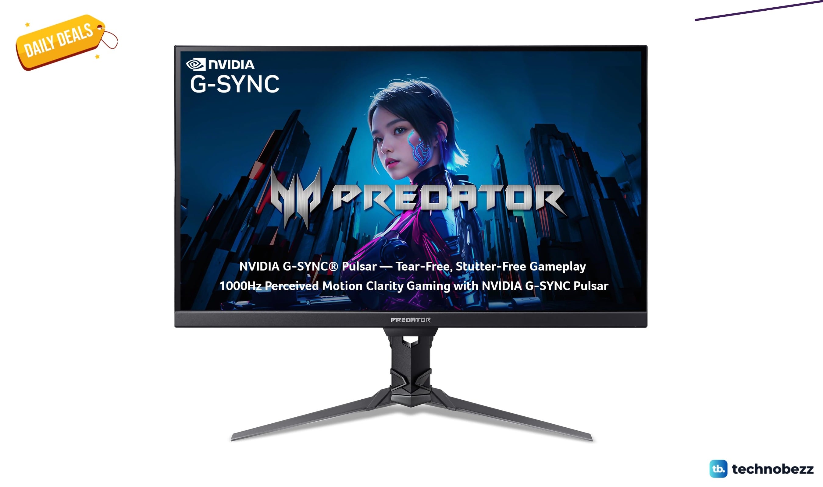 acer Predator 27 inch WQHD gaming monitor drops to $519.99 from $649.99