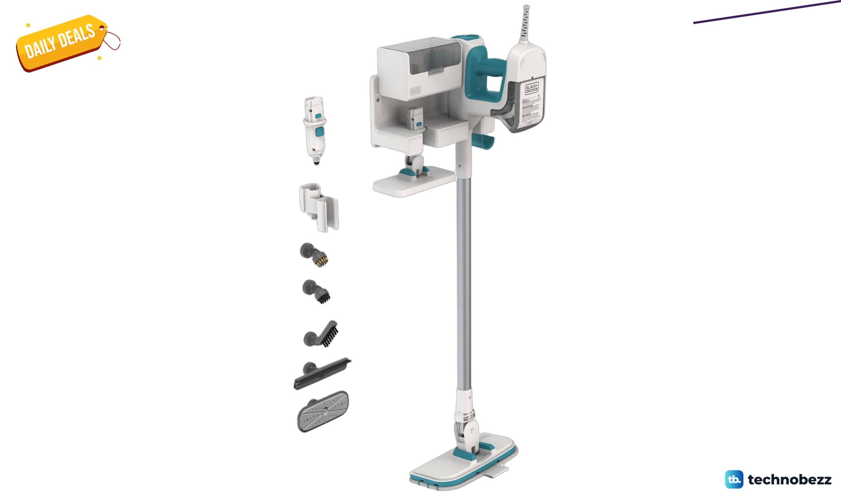BLACK+DECKER Steamer with 7 Attachments drops to $129.99