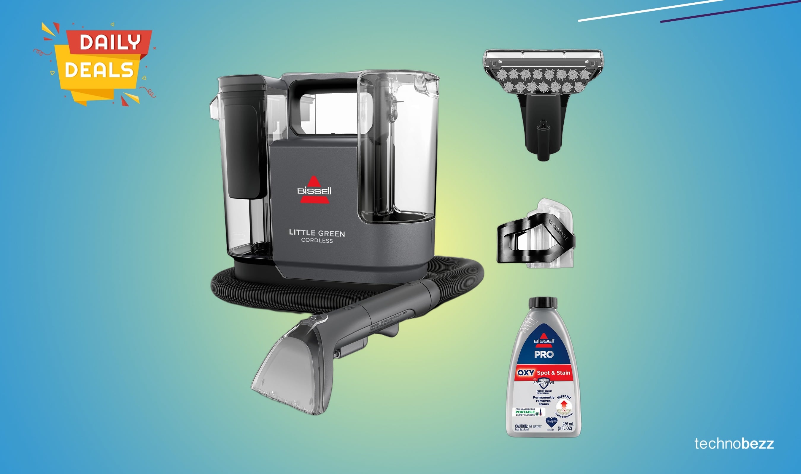 BISSELL Little Green Cordless Portable Deep Cleaner drops to $159.99