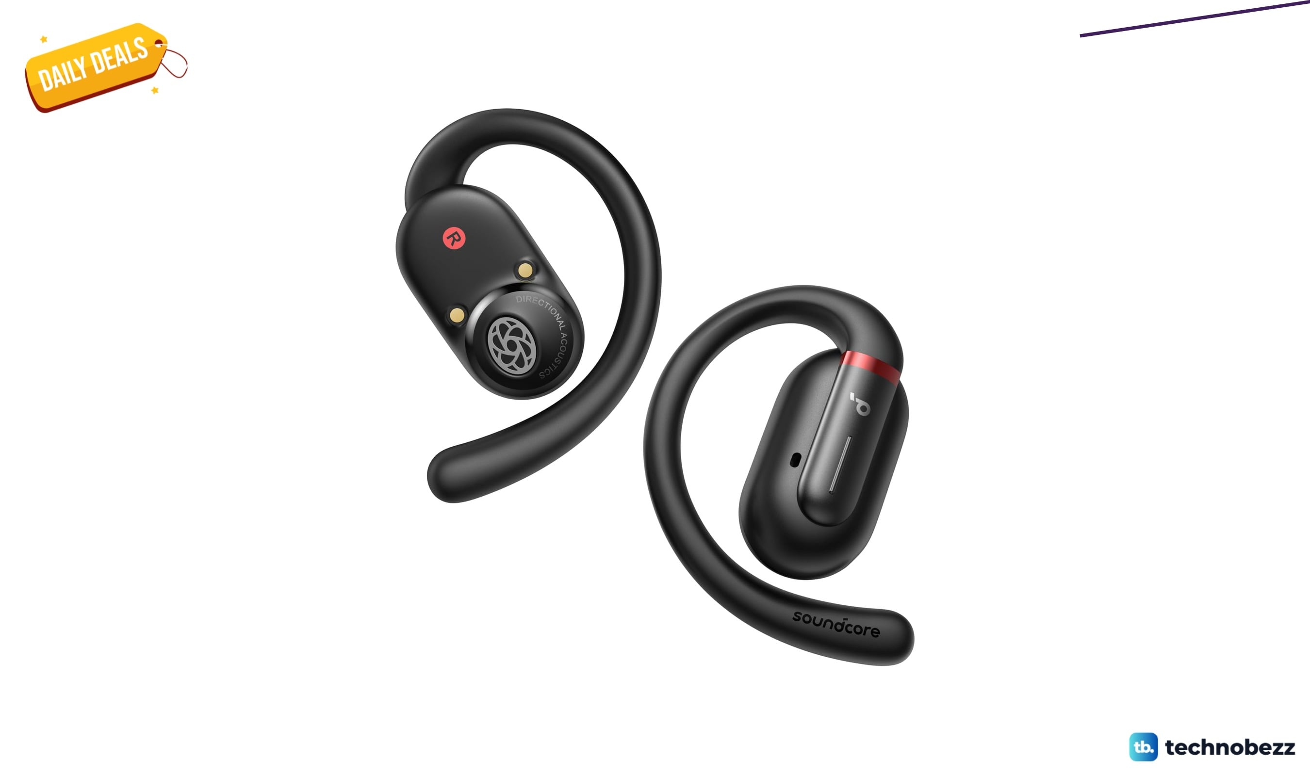 Soundcore by Anker V30i open-ear headphones discounted to $32.99 on Amazon