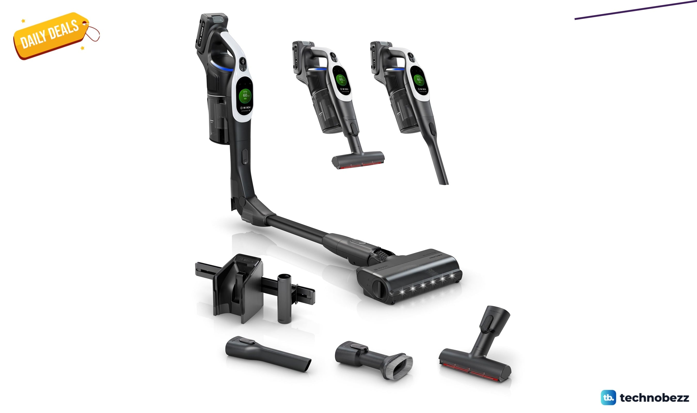 Bosch Unlimited 10 Cordless Stick Vacuum Cleaner drops to $479 on Amazon