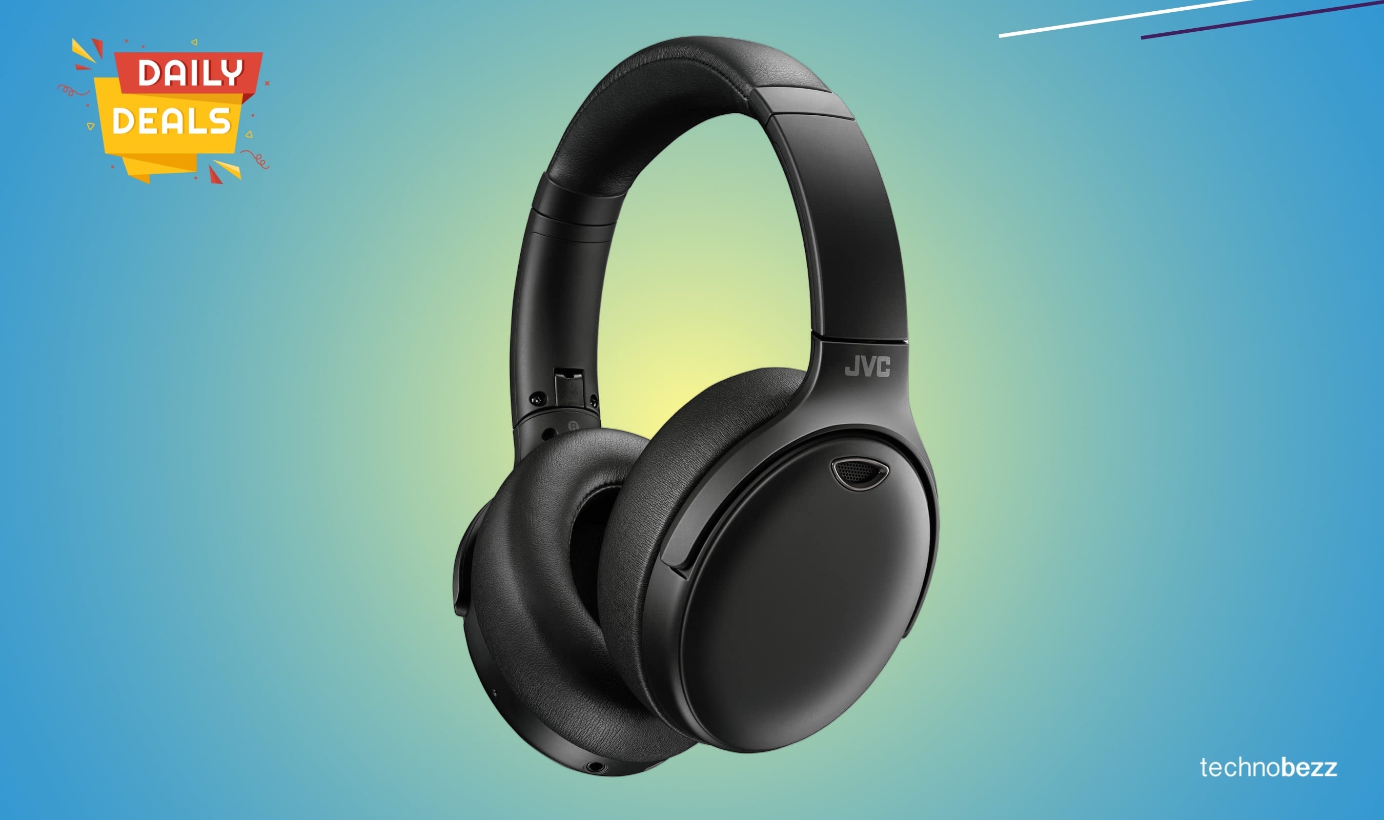 JVC hybrid noise cancelling headphones now available for $130.13