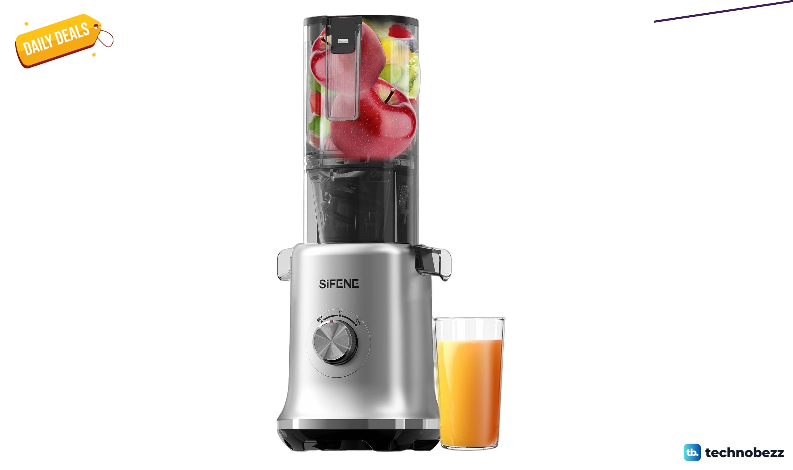 Whole Fruits Cold Press Juicer Machines drops to $66.39 on Amazon