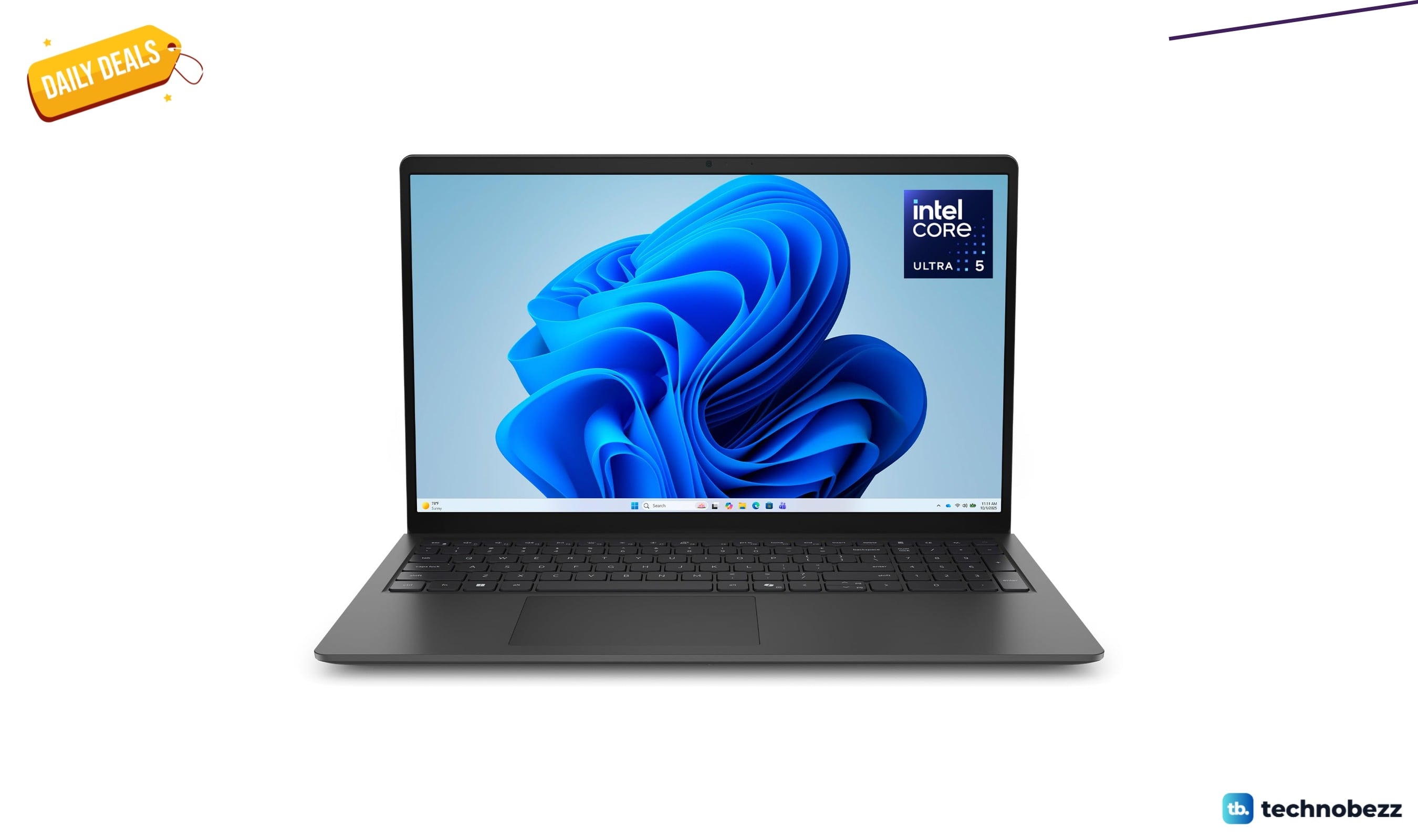 Dell 15.6 Laptop with Intel Core Ultra drops to $649.99 from $894.99