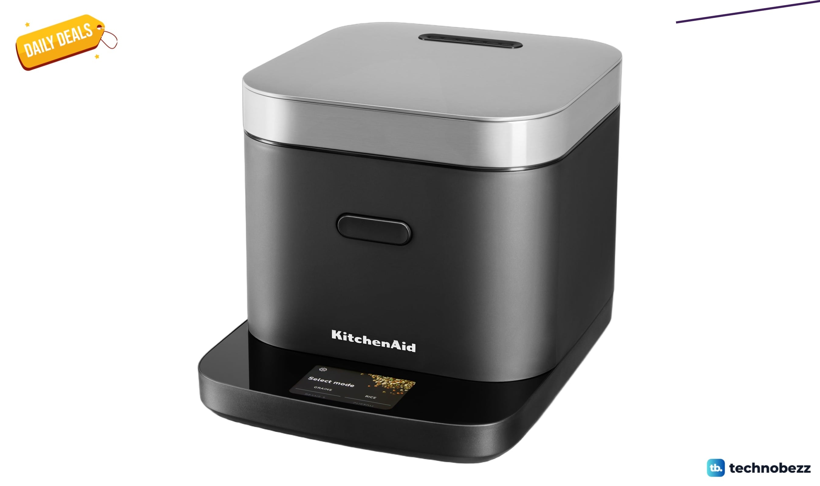 KitchenAid Compact & Rice Cooker, KGC2154, Black now selling for $199.99