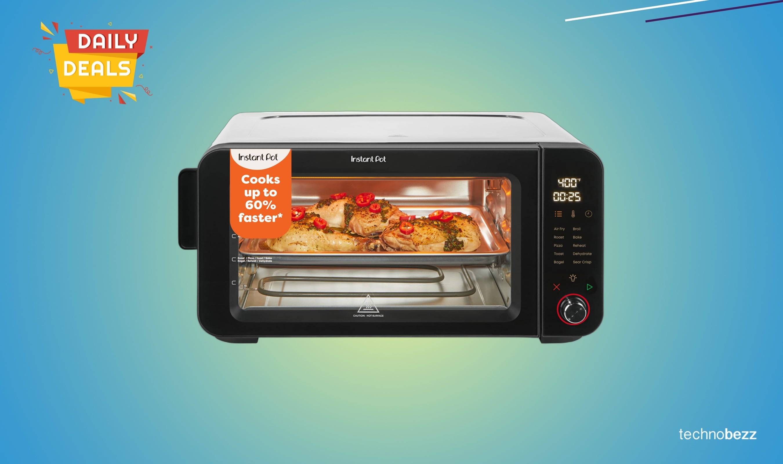 Instant Pot No Preheat Required 6-Slice Air drops to $100.99