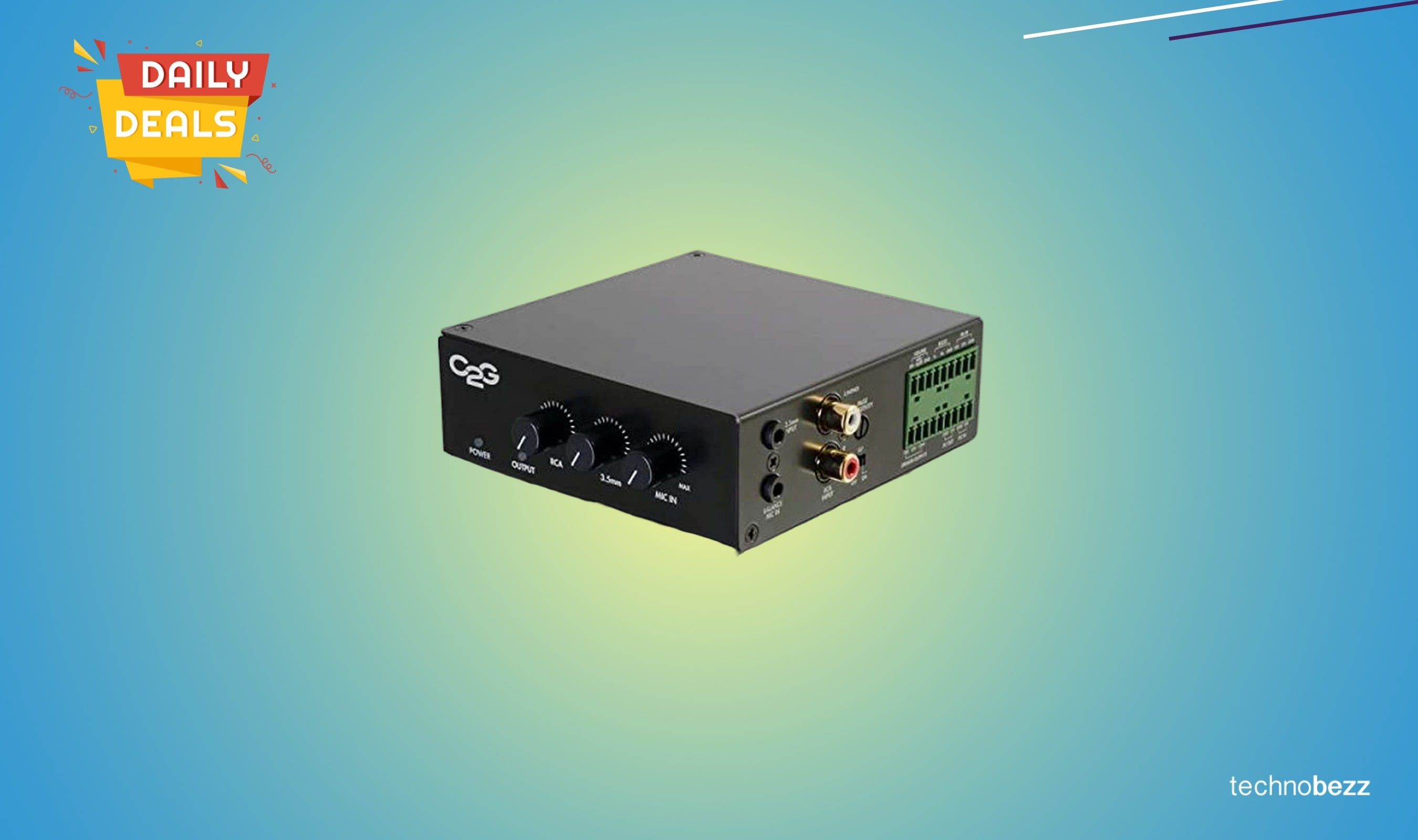 C2G Legrand Audio Amplifier drops to a new low price of $263.26