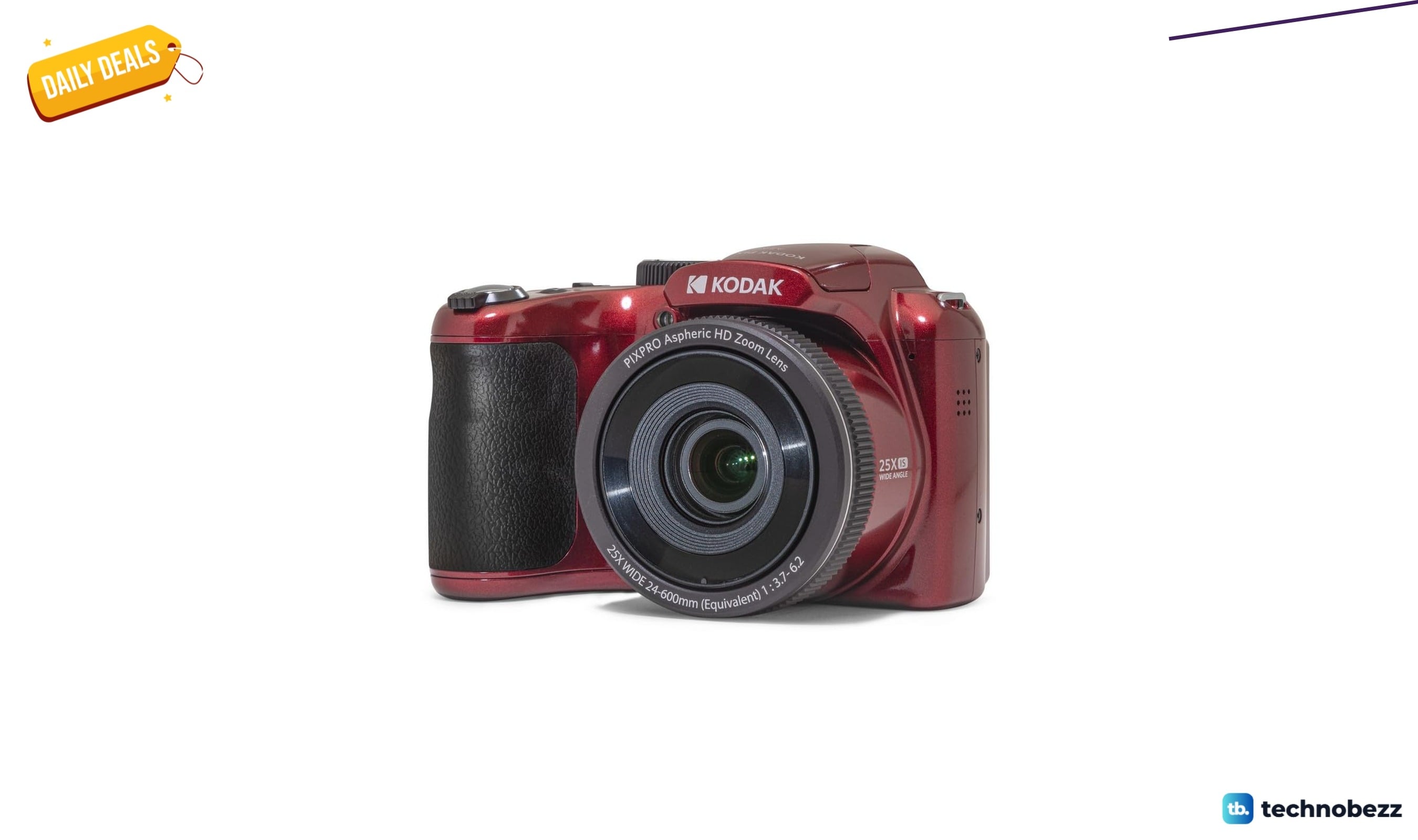 KODAK PIXPRO AZ255 16MP Camera with 25x Zoom Drops to $179.99