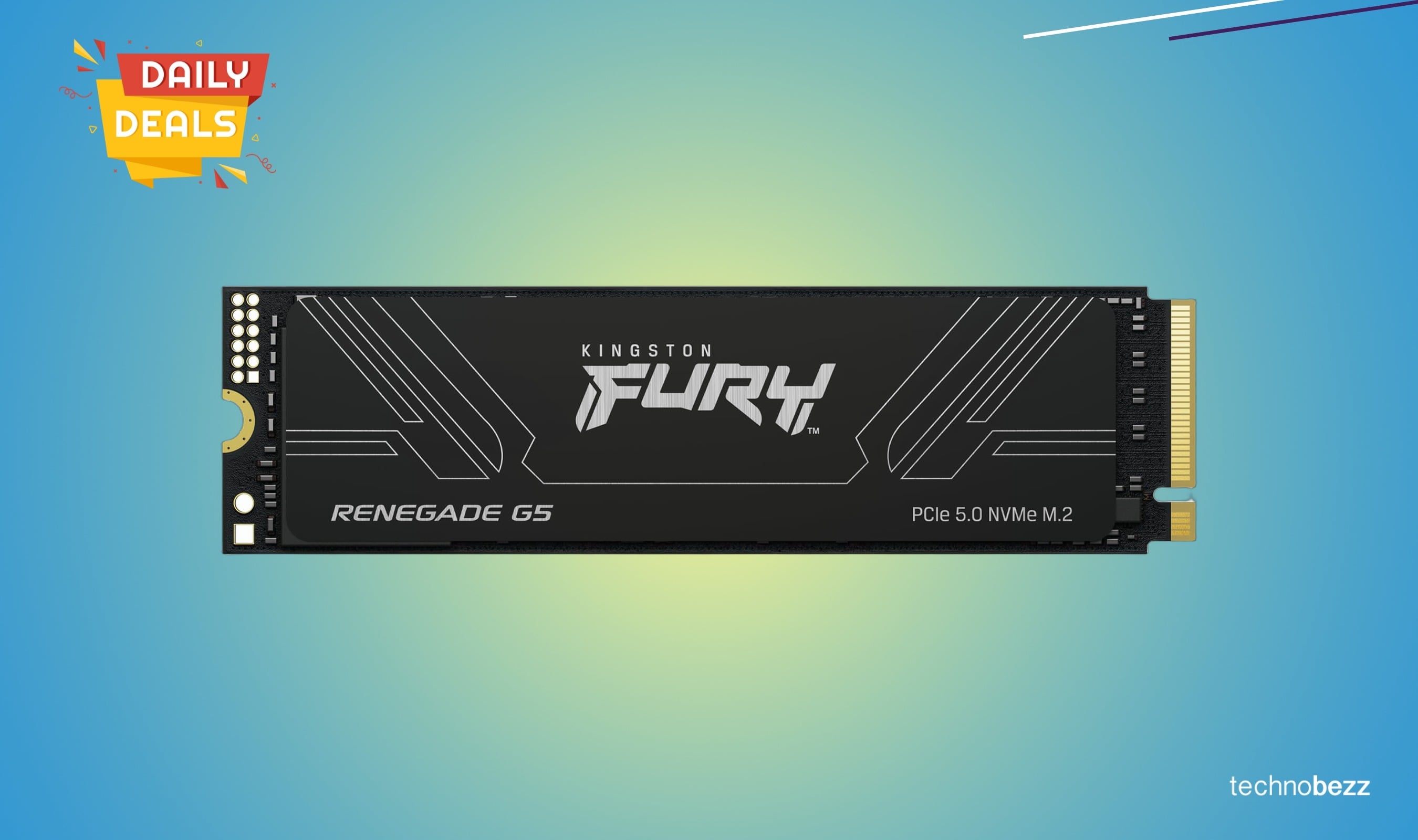 Kingston FURY Renegade G5 4TB NVMe SSD drops to $1020
