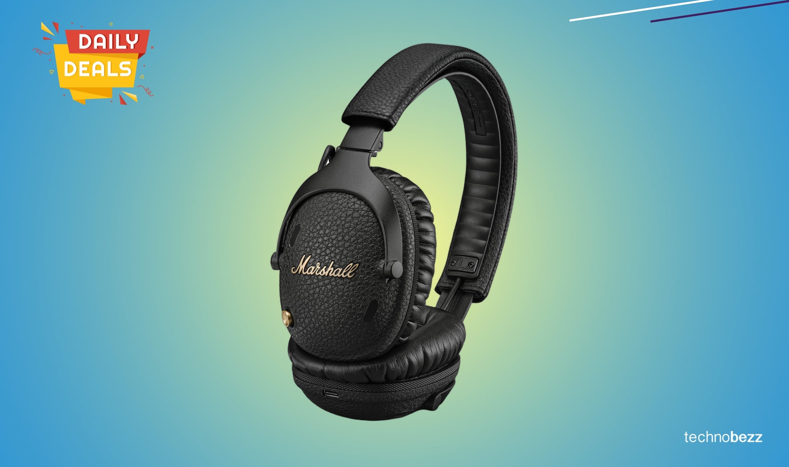 Marshall Monitor III A.N.C. Over-Ear Headphones discounted to $279.99
