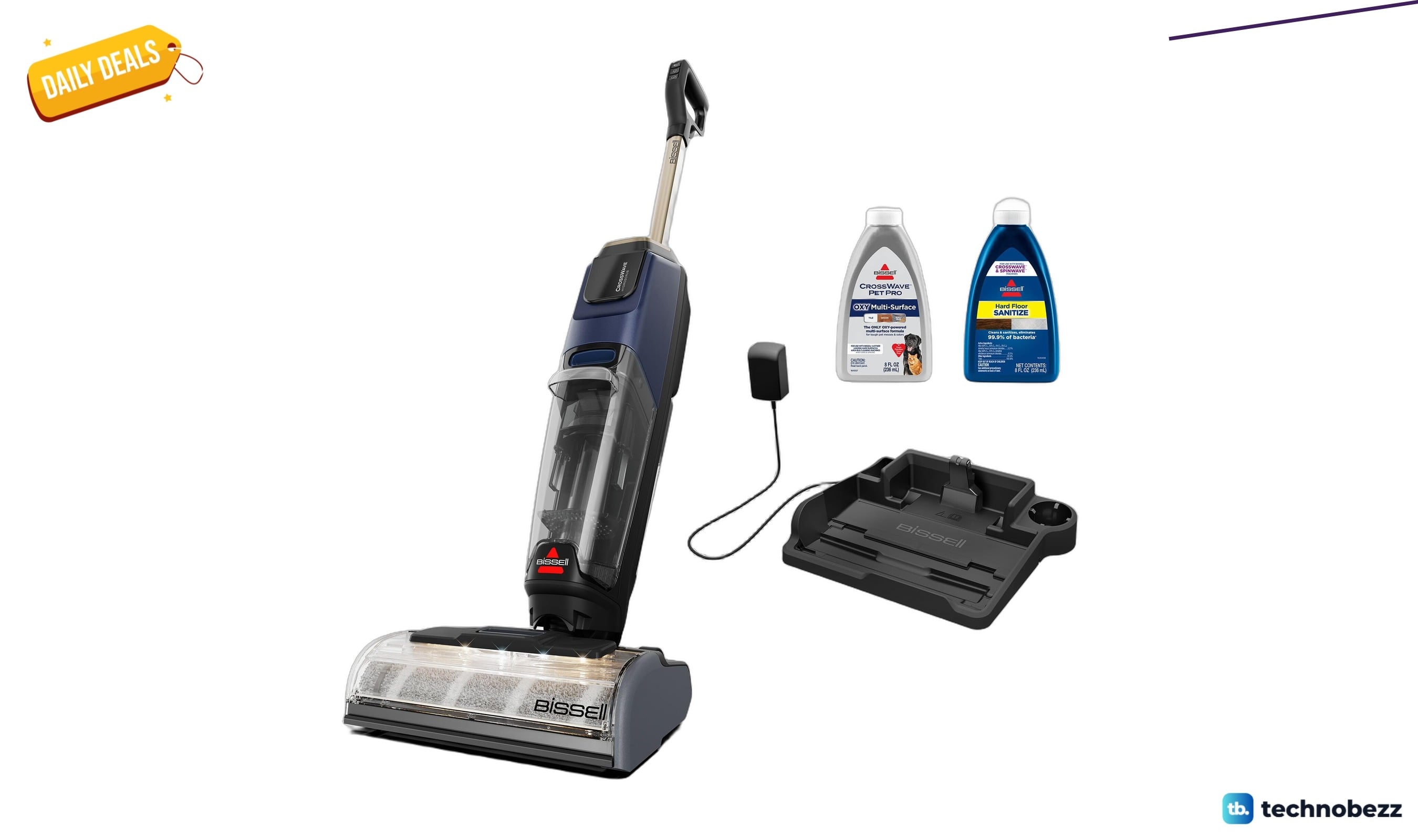 Bissell CrossWave HydroScrub Cordless Wet Dry Vacuum drops to $299.99