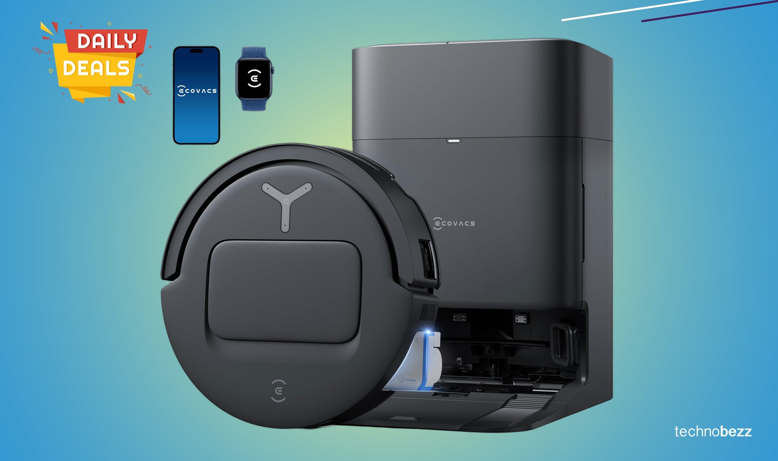 ECOVACS DEEBOT T80 Omni Robot Vacuum Mop drops to $499