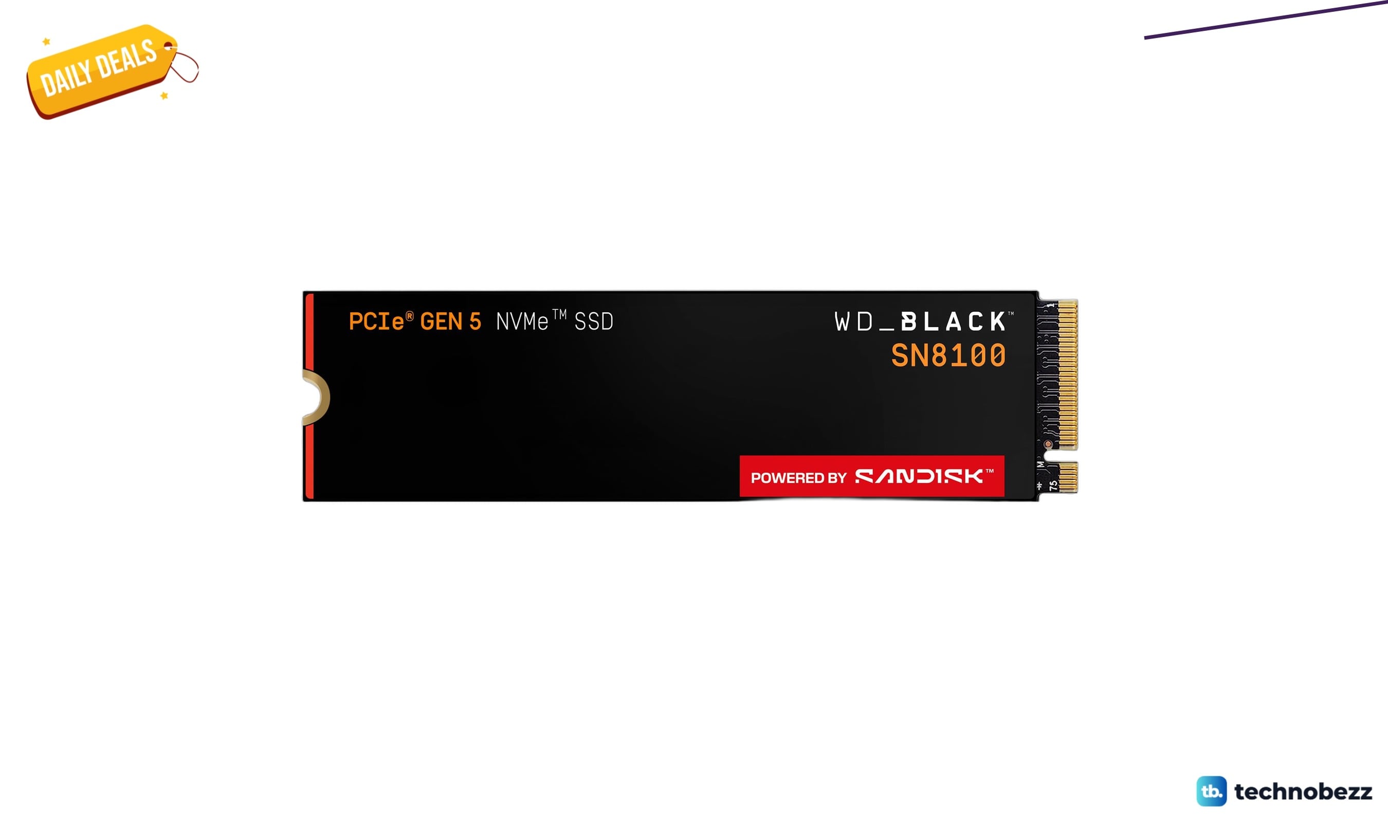 WD_Black SN8100 NVMe SSD drops to $789.99 for the 4TB model