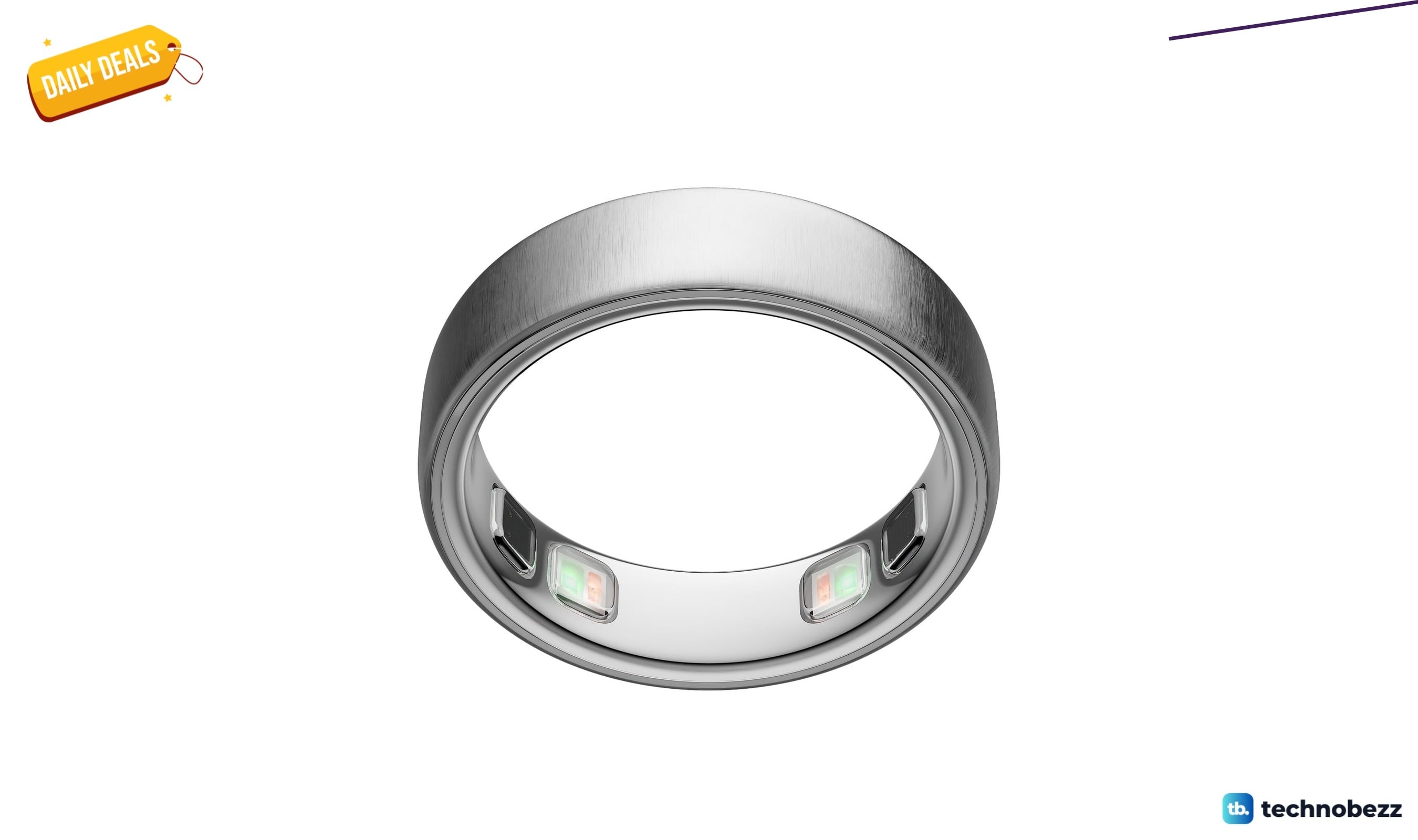 Oura Ring 5 Brushed Silver drops to $399, down from $499 at Amazon