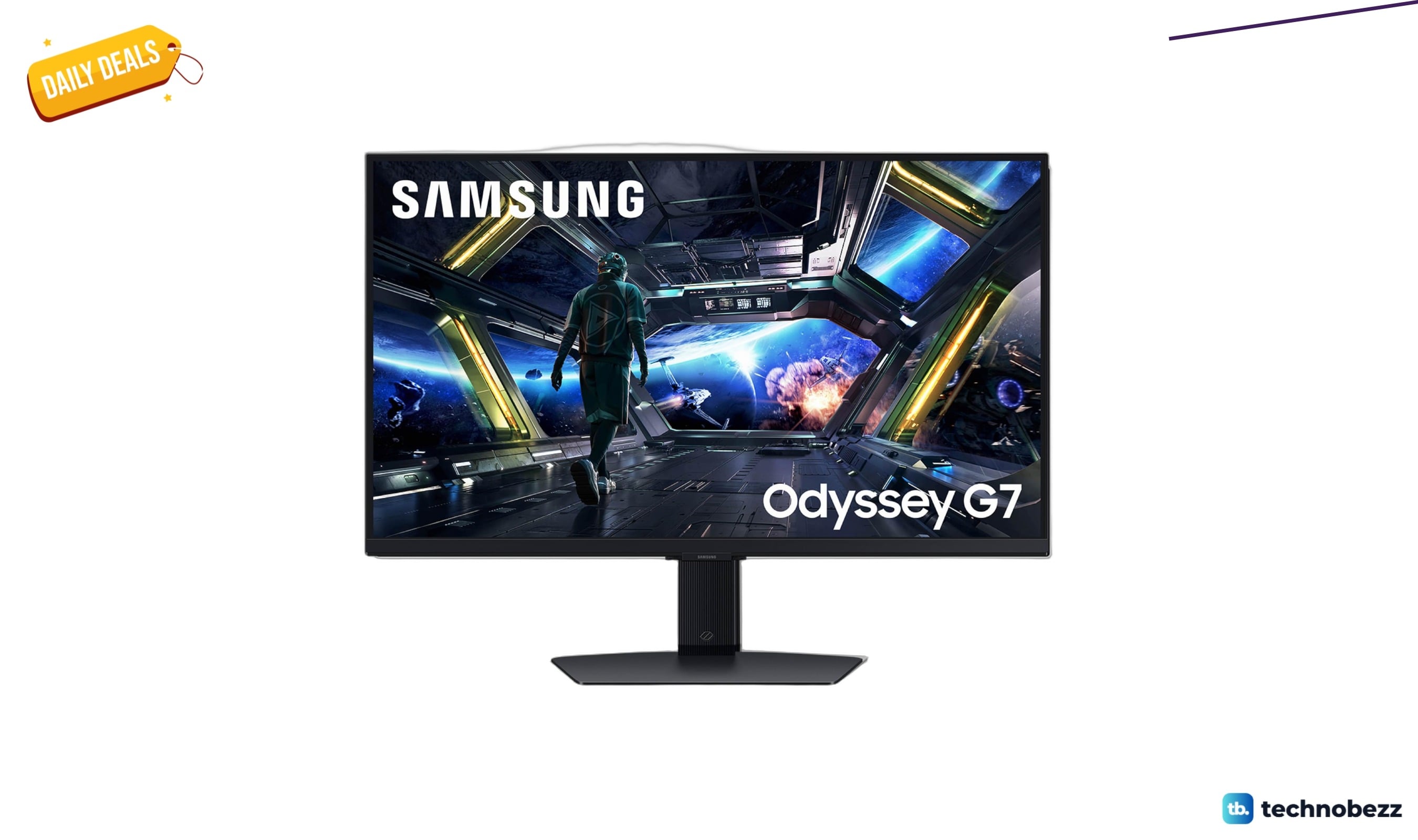 Samsung 32 inch Odyssey G7 4K UHD gaming monitor drops to $599.99