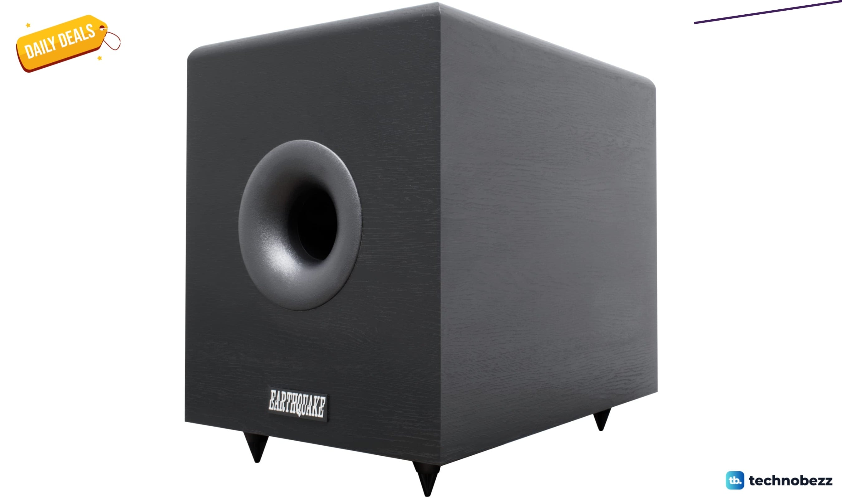 Earthquake SUB-80X Powered Down-Firing Home Subwoofer drops to $216.26