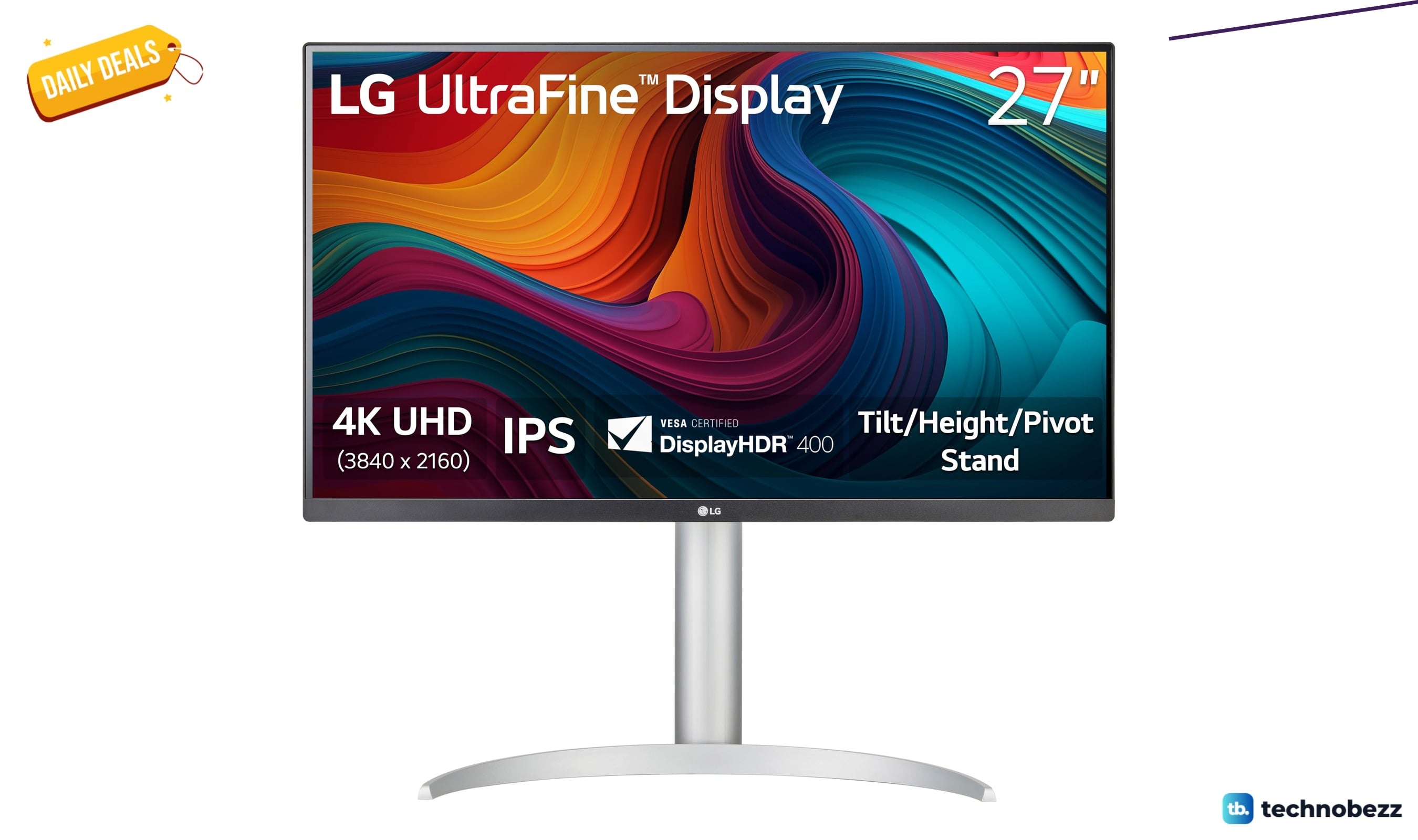 LG 27UP650K-W Ultrafine 4K monitor drops to $194.99 at Amazon
