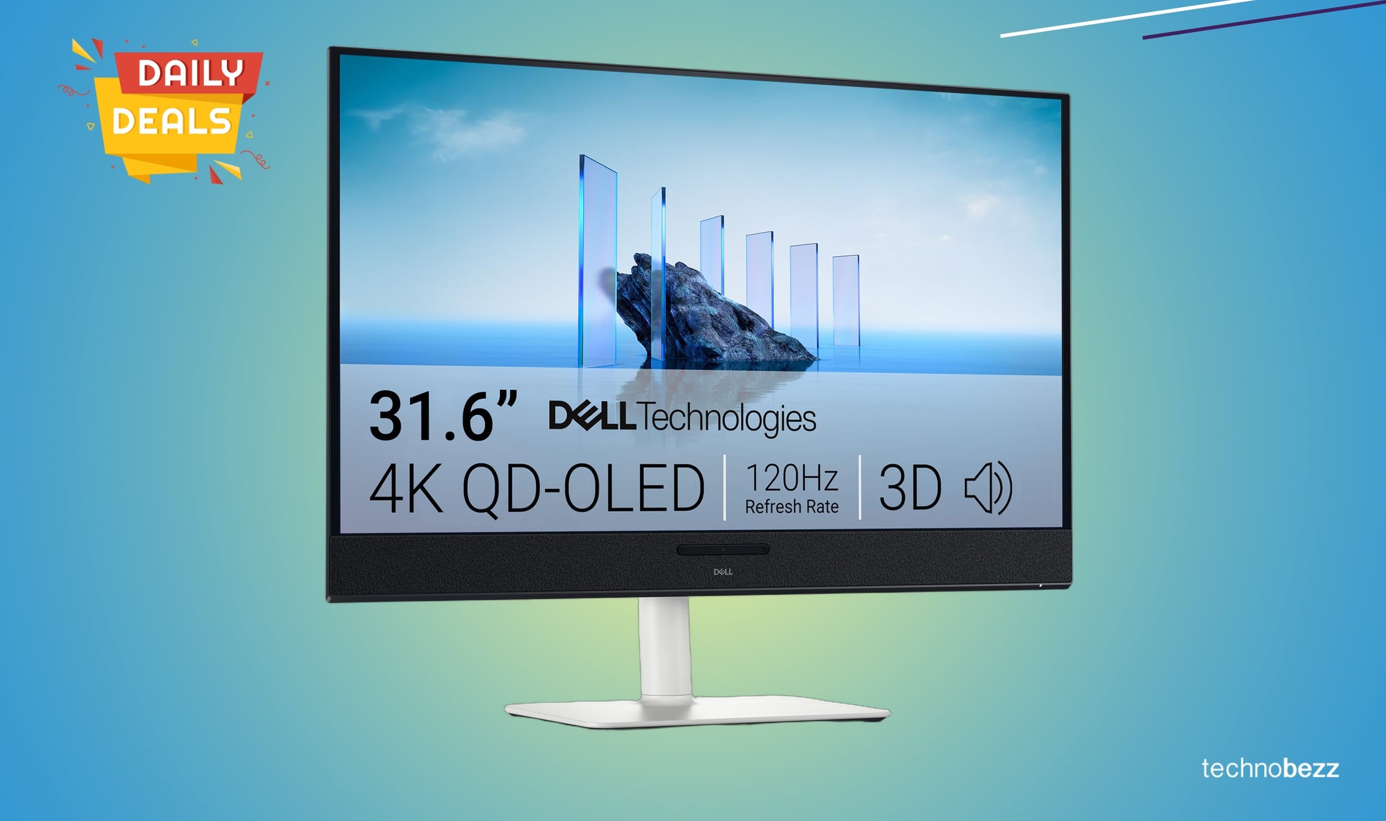 Dell 32 Plus 4K QD-OLED Monitor S3225QC drops to $599.99