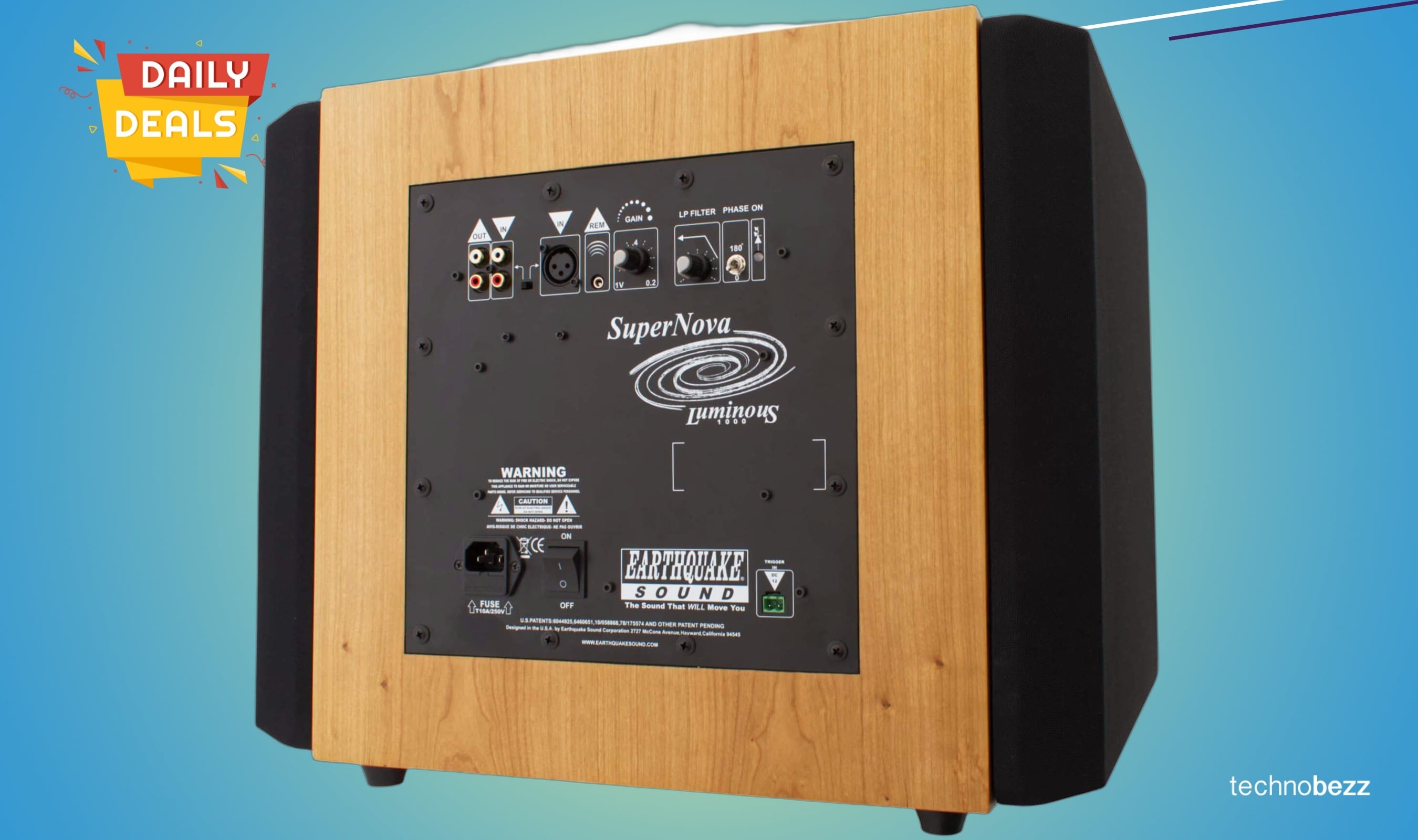 EARTHQUAKE Sound Supernova Luminous LU-12 Subwoofer drops to $1112.81